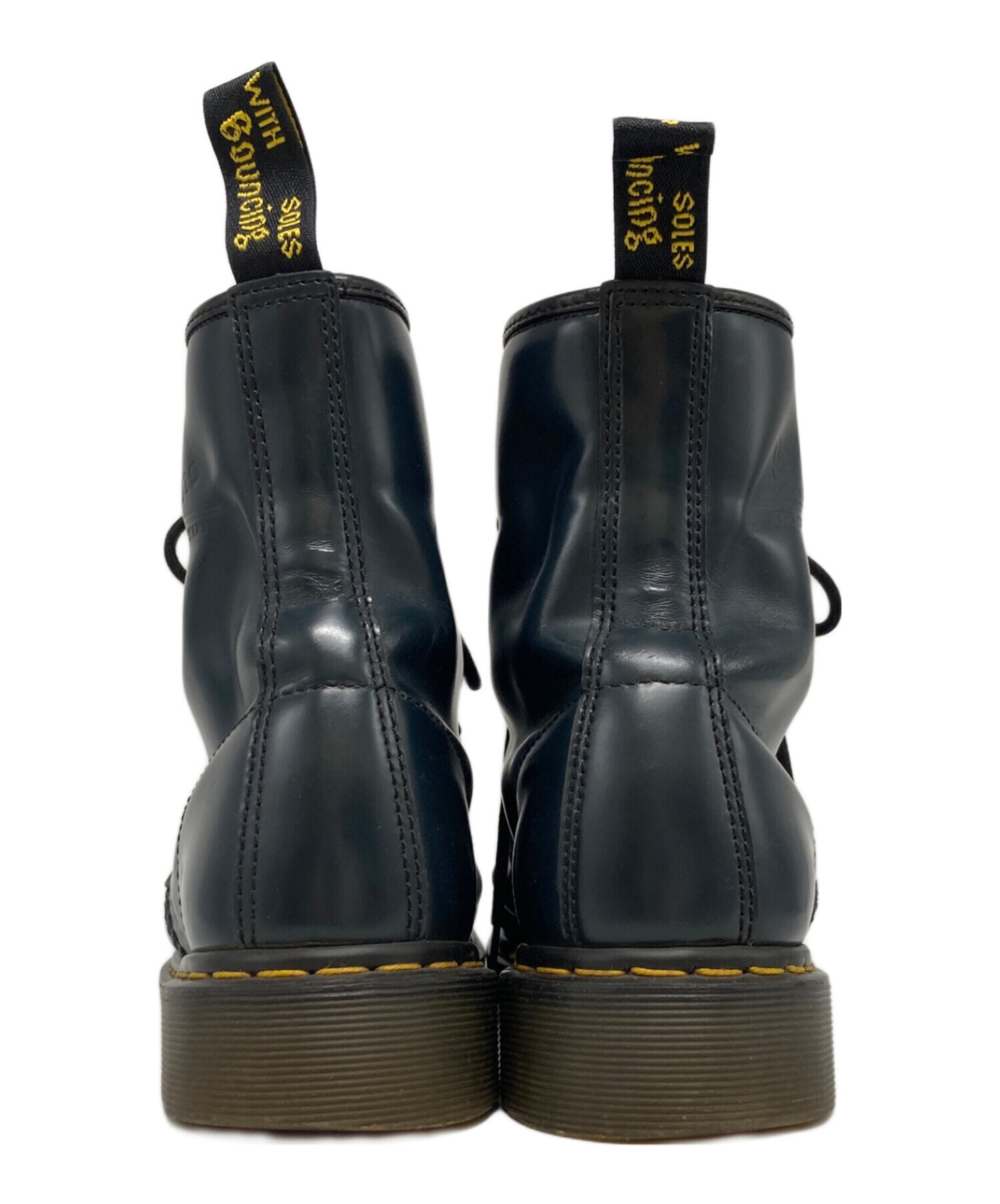 Dr.Martins 8ホール 希少ネイビー UK8 (美品) 中古・古着通販】Dr.Martens (ドクターマーチン) 8ホールブーツ