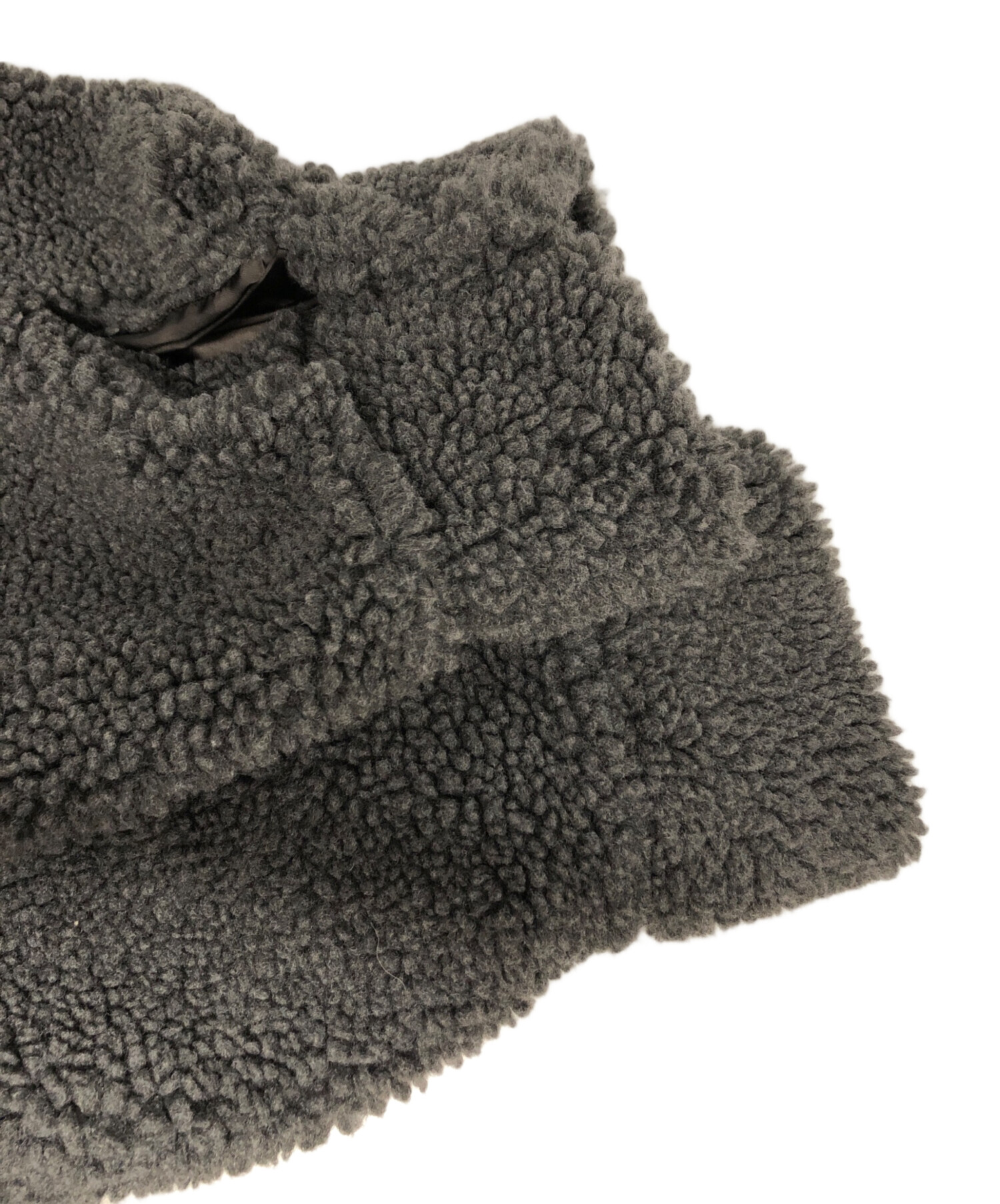 中古・古着通販】SHENERY (シーナリー) オーバーボアブルゾン グレー