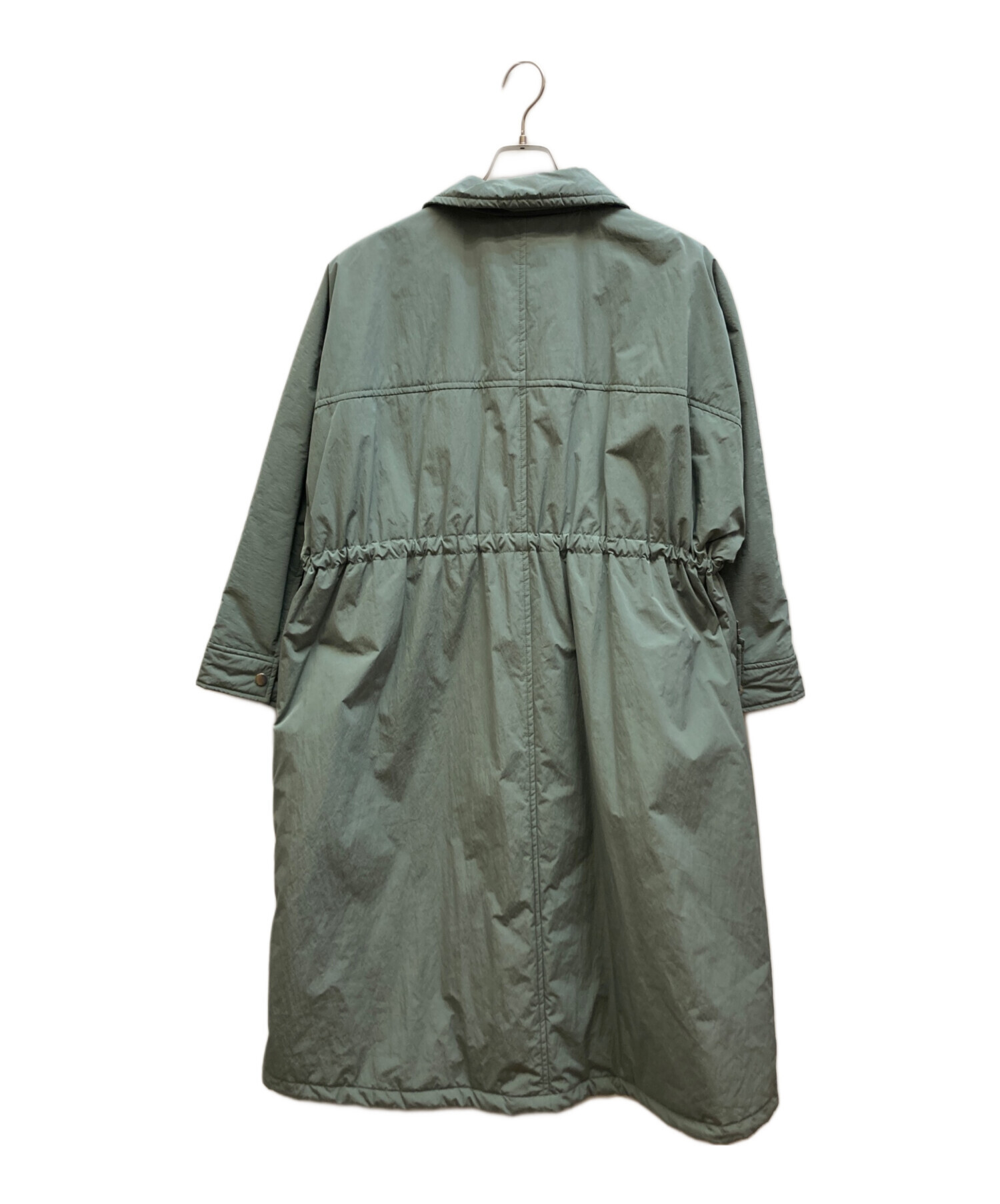 中古・古着通販】SHENERY (シーナリー) 中綿ロングコート グリーン 