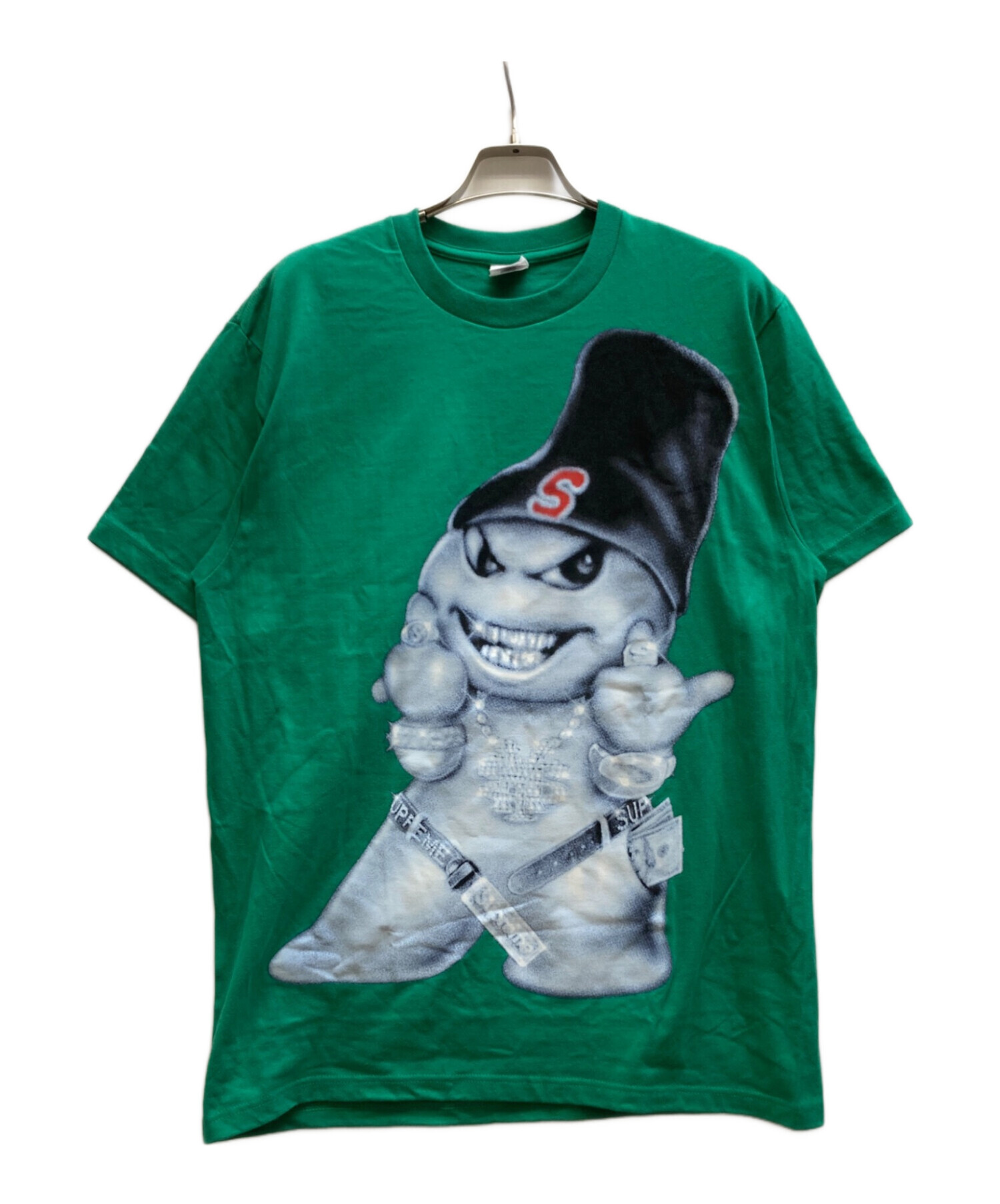 中古・古着通販】SUPREME (シュプリーム) Snowman Tee グリーン サイズ 