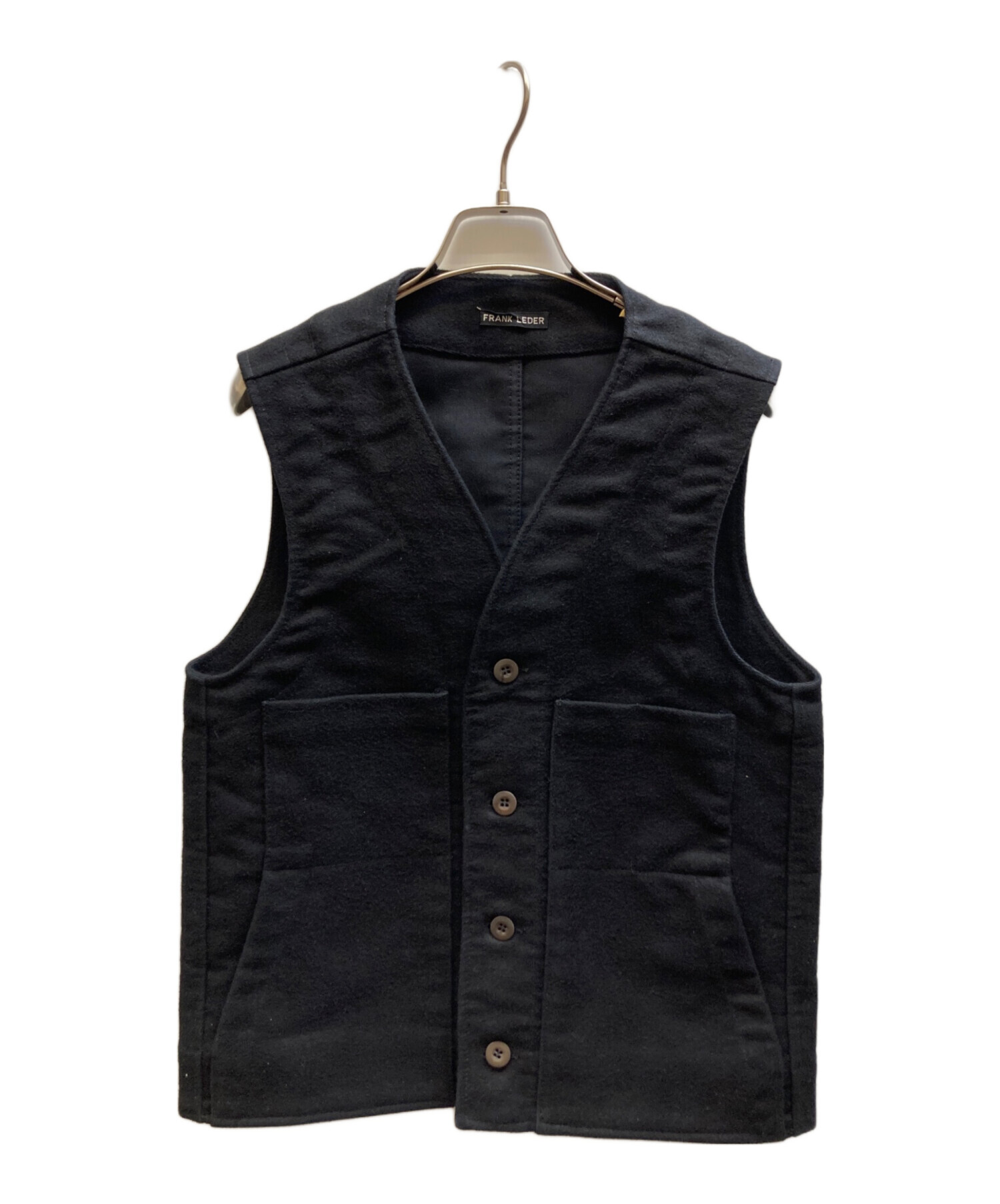 FRANK LEDER フランクリーダー ベスト ツイード M FRANK LEDER】 秋冬入荷！これから先も僕らの心を掴んで離さない洋服