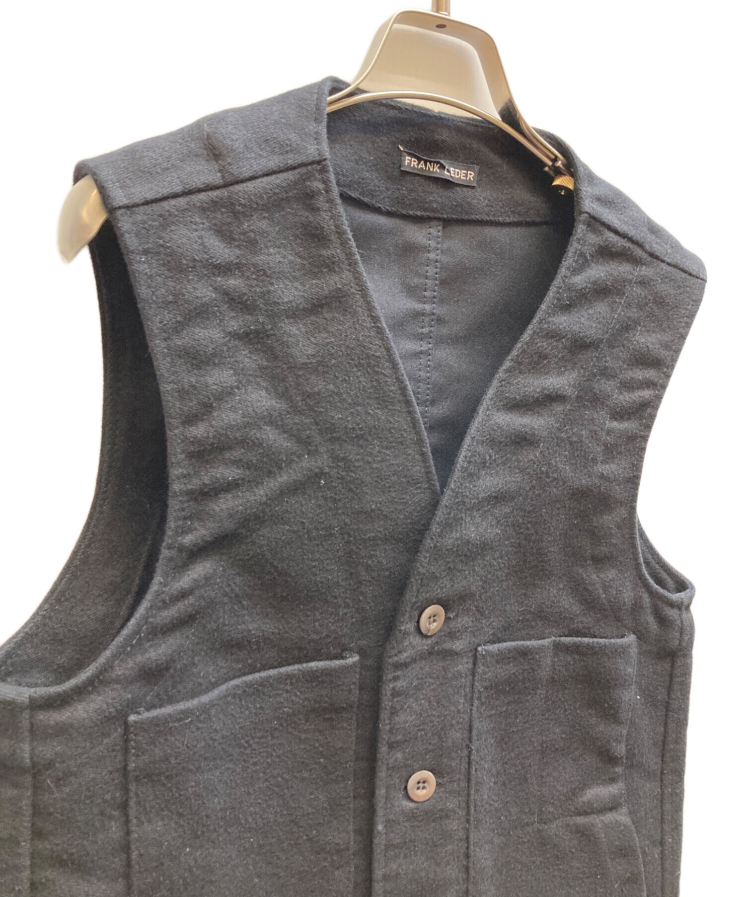 フランクリーダー　×　SLOW＆STEADY別注　ジャーマンデニムベスト　S FRANK LEDER】最高潮はこれから…。未来が楽しみになる洋服のご紹介