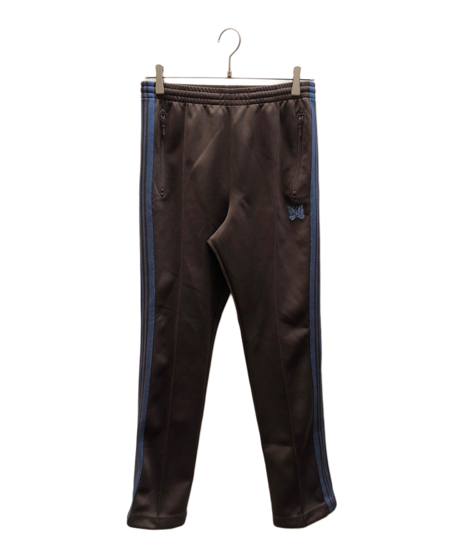 【未使用】WILDSIDE×Needles ナロートラックパンツ XS 中古・古着通販】Needles (ニードルズ) ナロートラックパンツ ブラウン