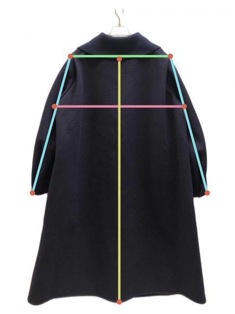 ジャケット・アウター Overcoat DARTED DOLMAN SLEEVE Size2 OVERCOAT(オーバーコート) | ダーツ ドルマンスリーブ オーバー