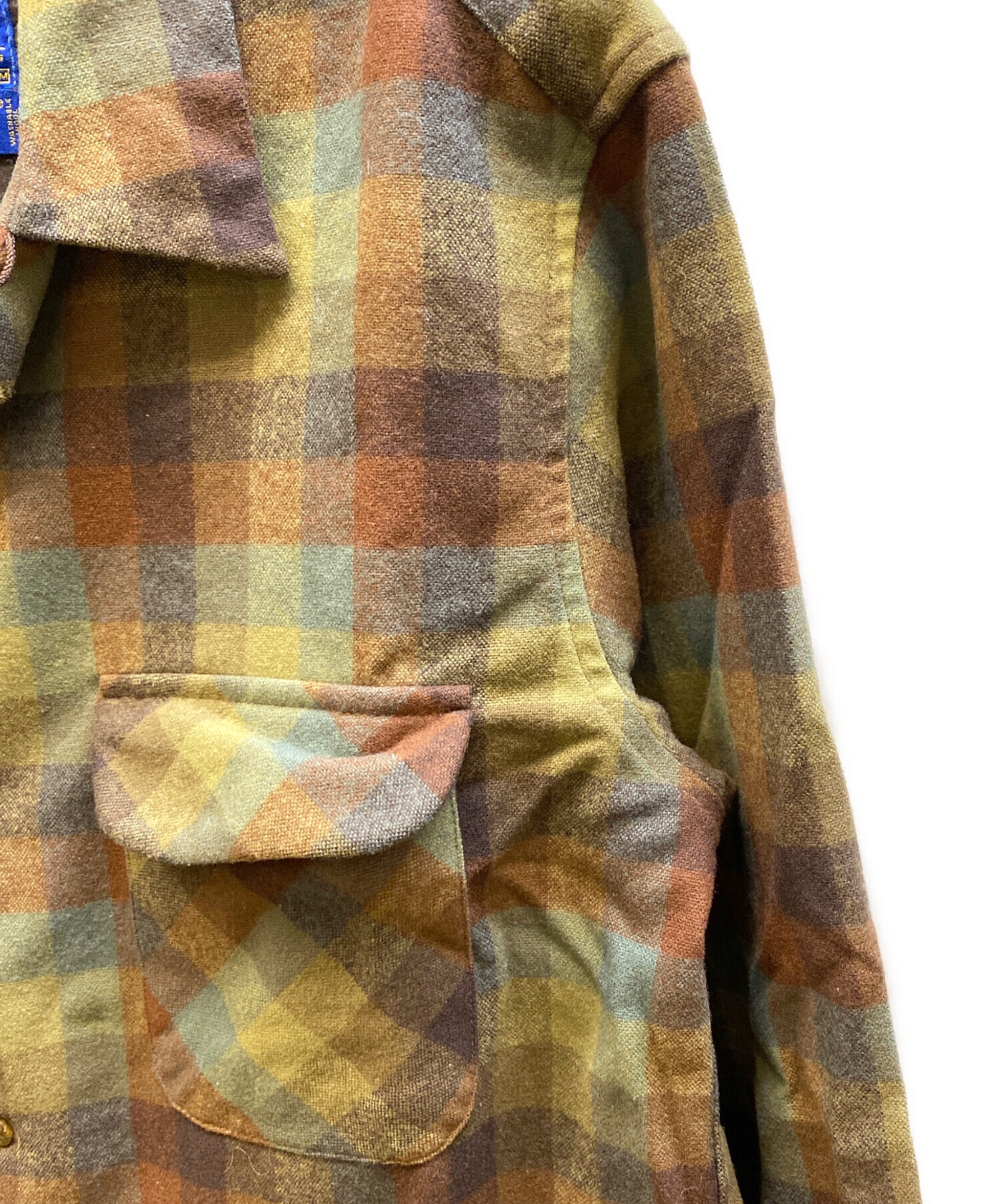 中古・古着通販】PENDLETON (ペンドルトン) ライダーシャツ ブラウン