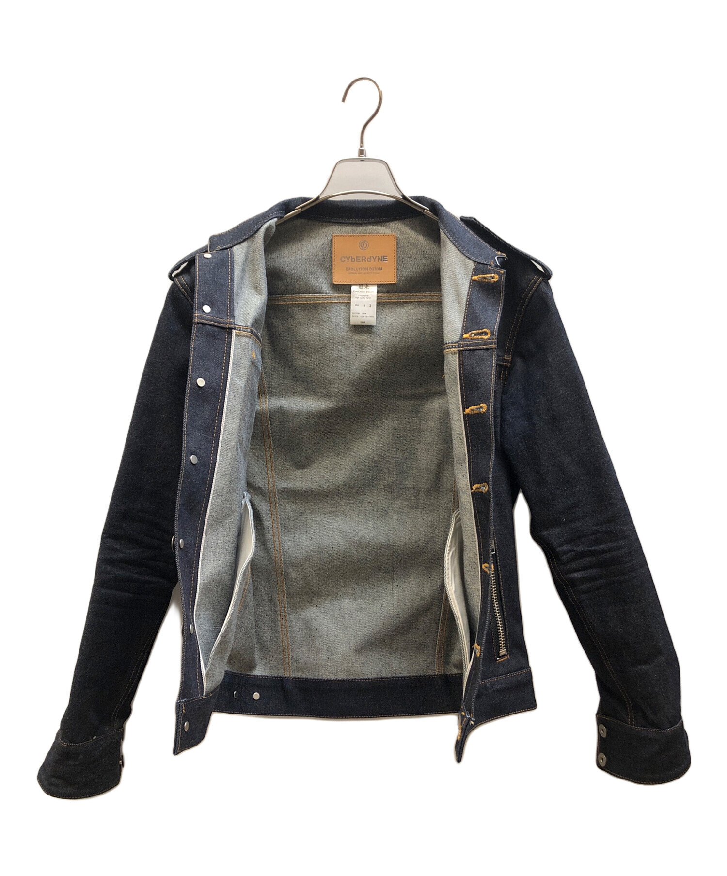 サイバーダイン　デニムジャケット　cyberdyne 中古・古着通販】CYbERdYNE (サイバーダイン) Napoleon Jean Jacket