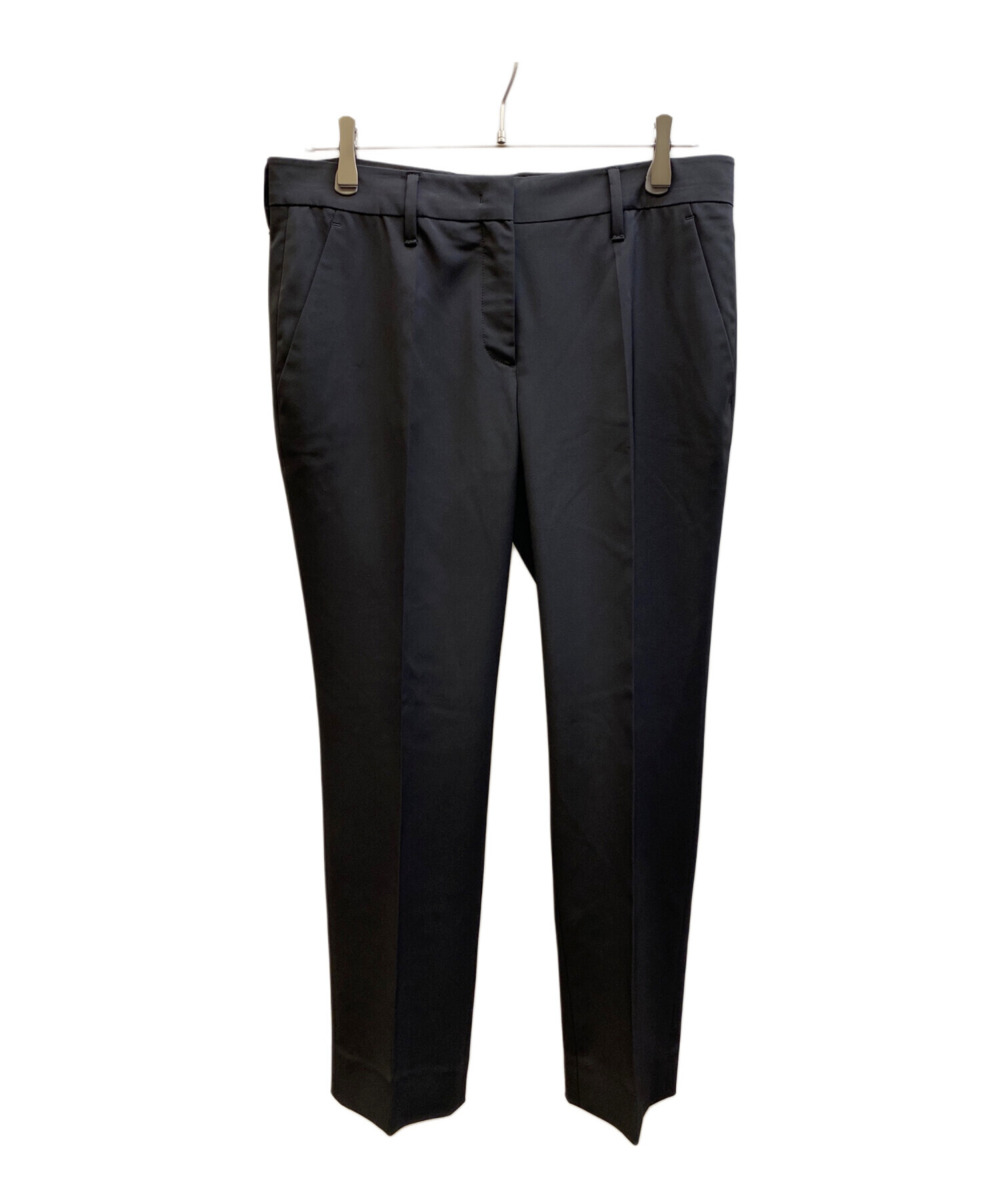 中古・古着通販】PRADA (プラダ) スラックス ブラック サイズ:42