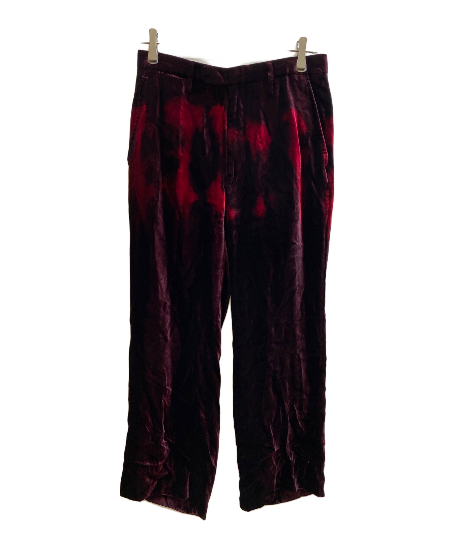 【GUCCI】ベロアフレアパンツ GUCCI】ベロアフレアパンツ