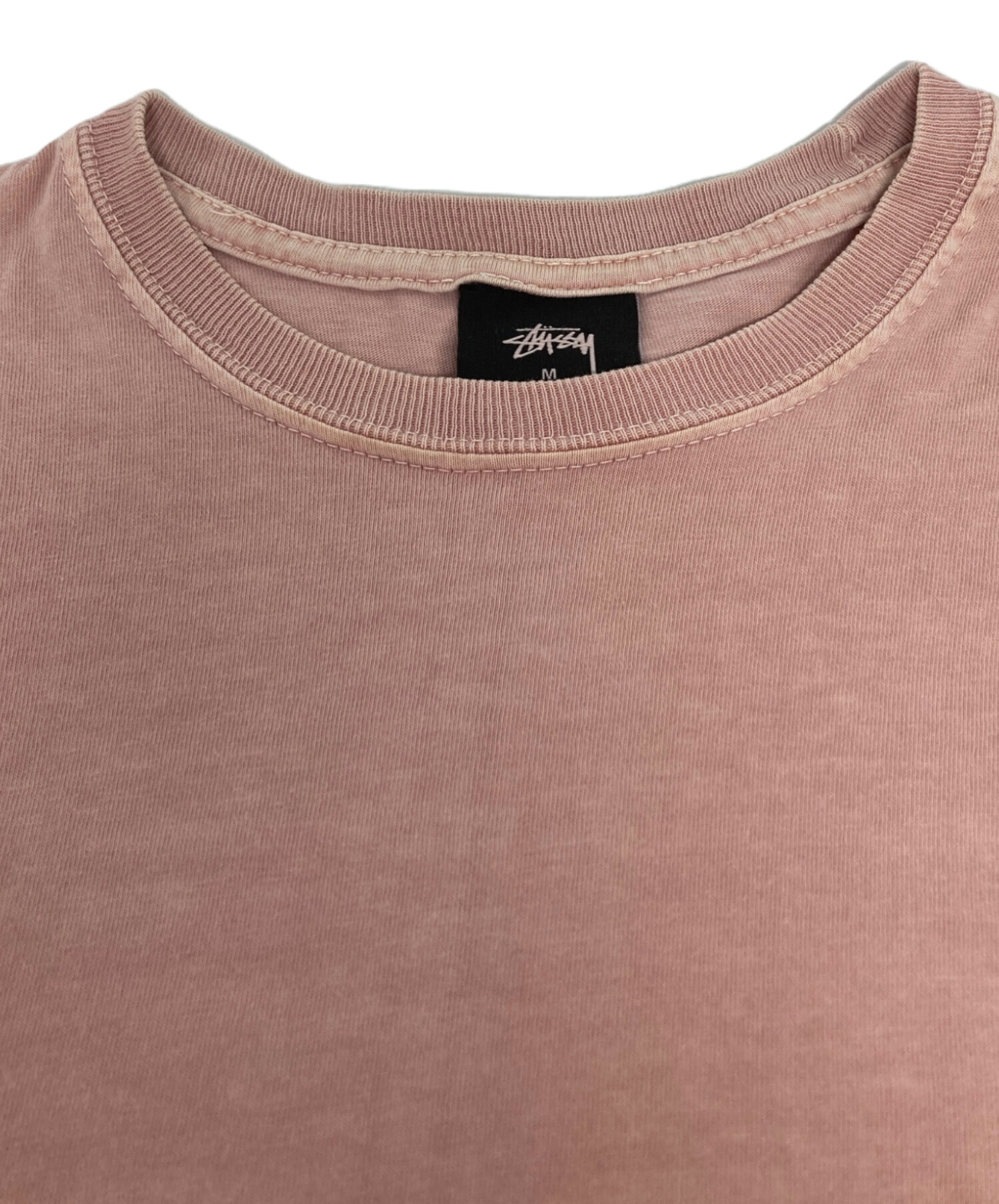 中古・古着通販】stussy (ステューシー) バックプリントTシャツ ピンク 