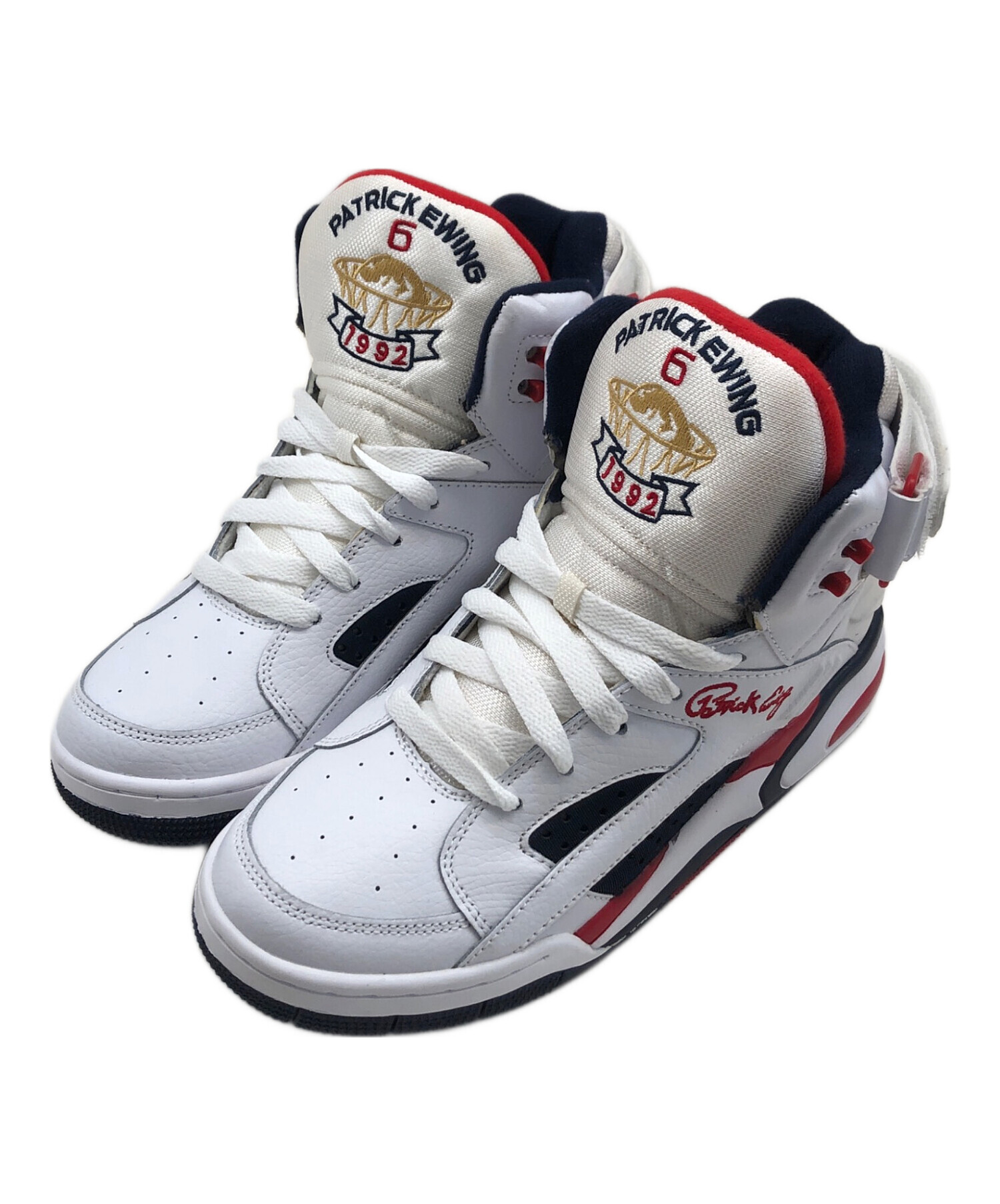 早トク!! サイズ29 大黒 ユニオンジャック ハーフ 赤耳 エヴィス エビス 中古・古着通販】EWING (ユーイング) ECLIPSE ホワイト サイズ:US6