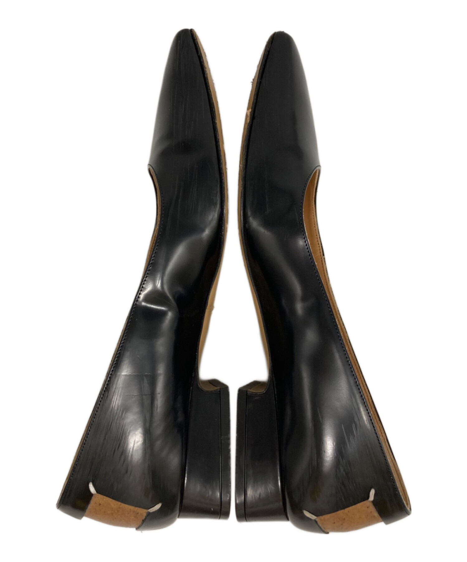 MM6 Maison Margiela スクエアトゥパンプス ほぼ未使用 中古・古着通販】Maison Margiela (メゾンマルジェラ) スクエアトゥー