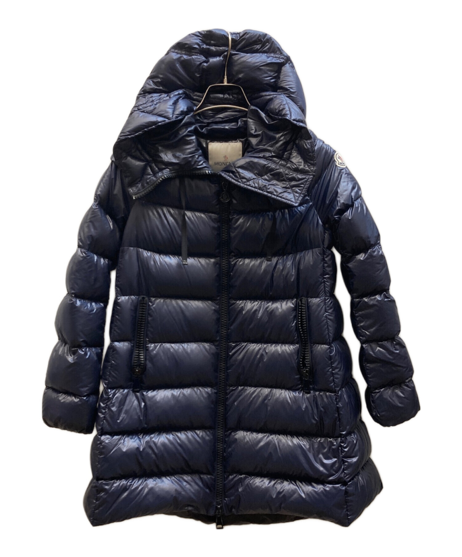 中古・古着通販】MONCLER (モンクレール) SUYENダウンコート ネイビー