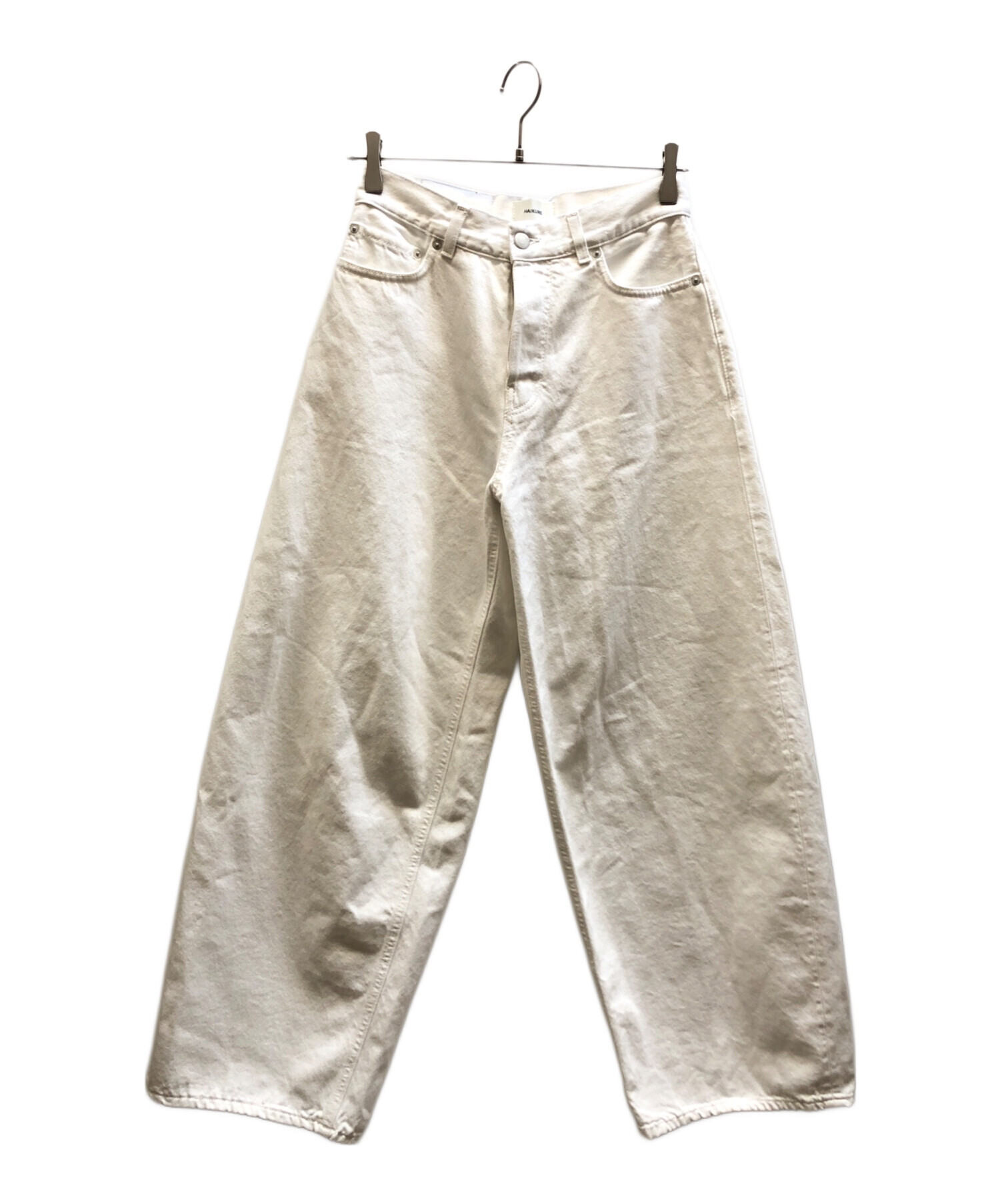 中古・古着通販】haikure (ハイクル) BETHANY White denim ホワイト
