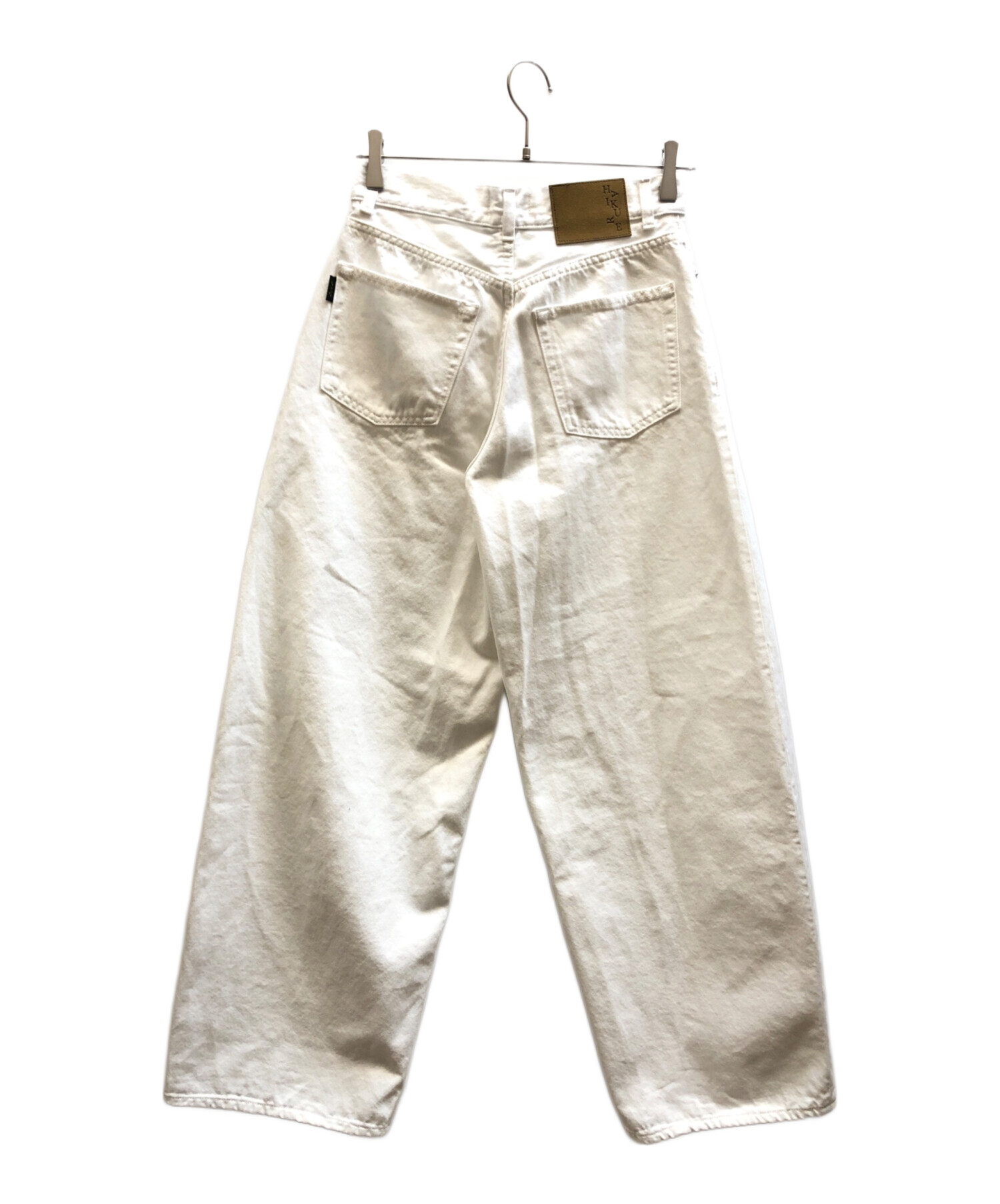中古・古着通販】haikure (ハイクル) BETHANY White denim ホワイト