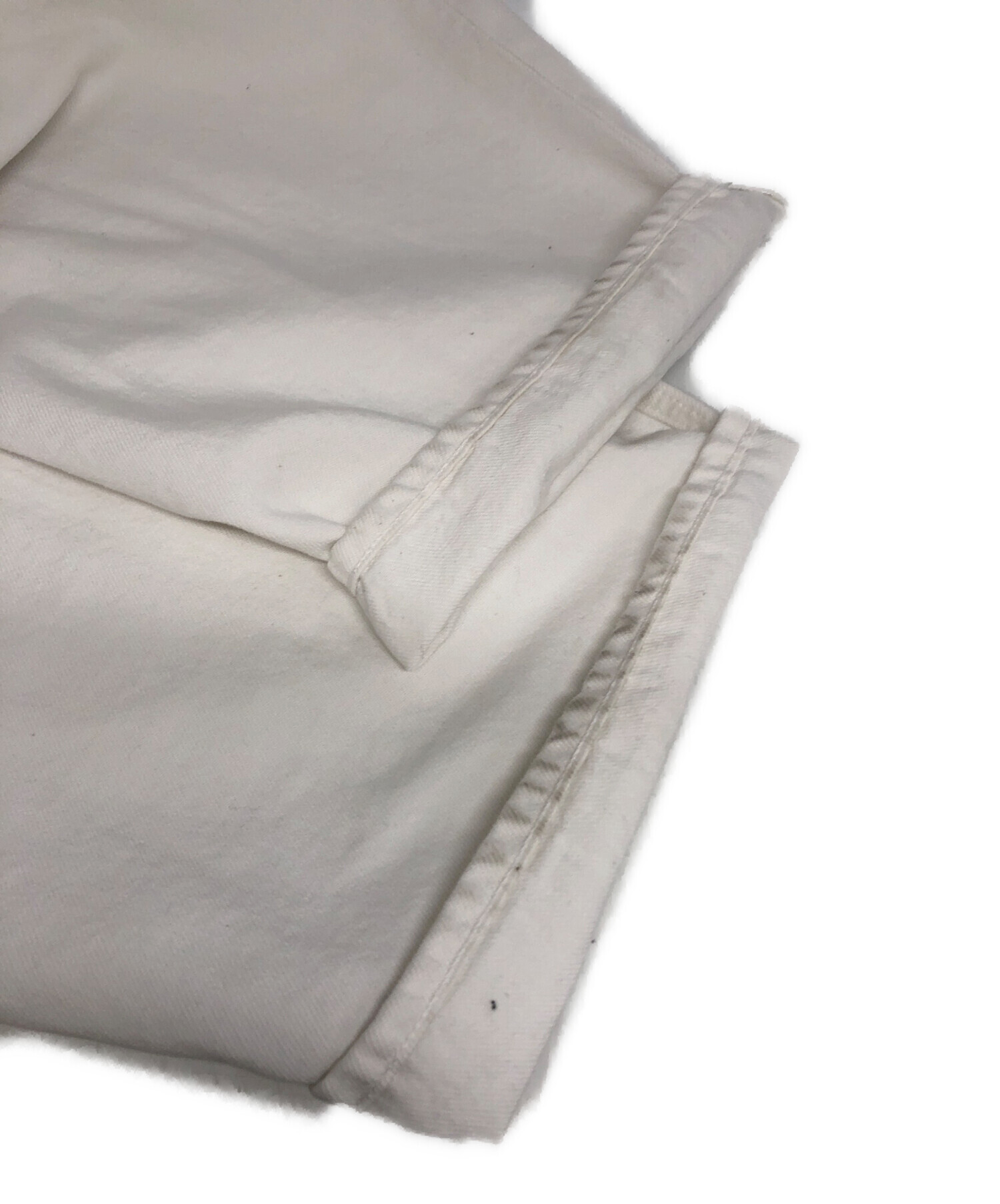 中古・古着通販】haikure (ハイクル) BETHANY White denim ホワイト
