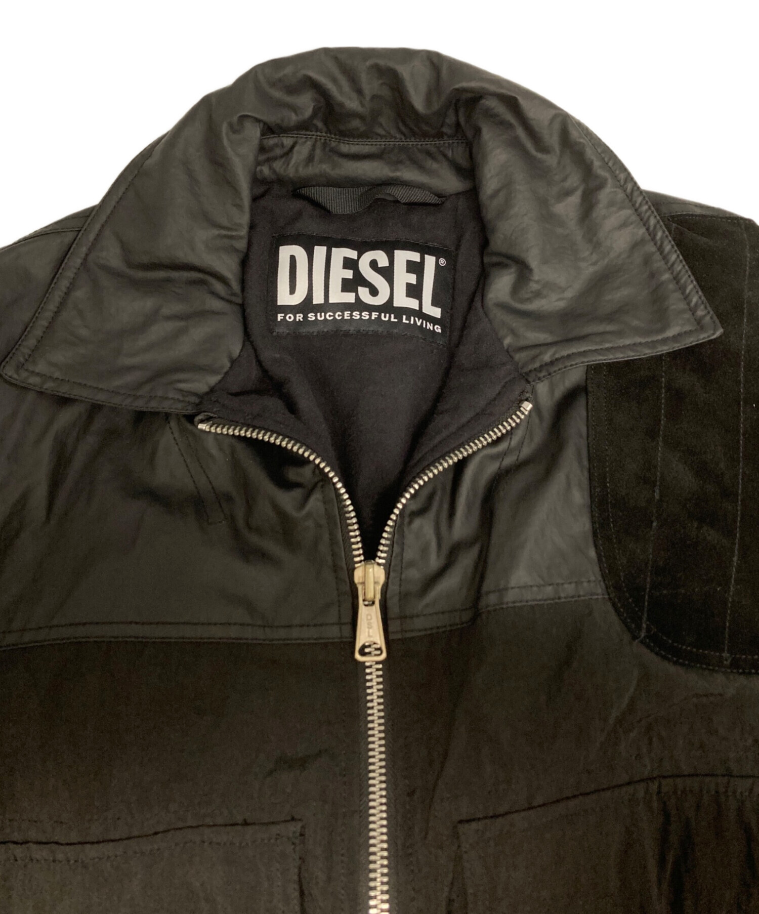 中古・古着通販】DIESEL (ディーゼル) ナイロンジップジャケット