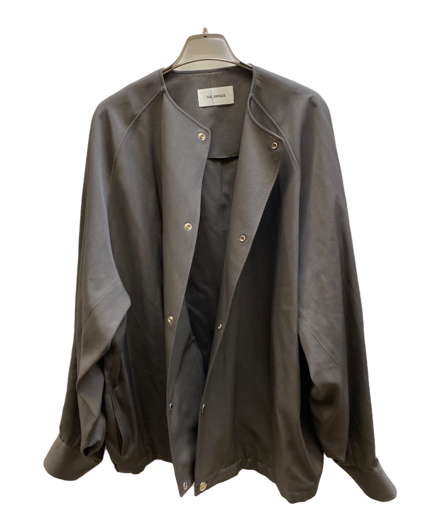 リラクス(RERACS)ジャケット ブルゾン 48サイズ 【 L 】 中古・古着通販】THE RERACS (ザ リラクス) カラーレスラグラン