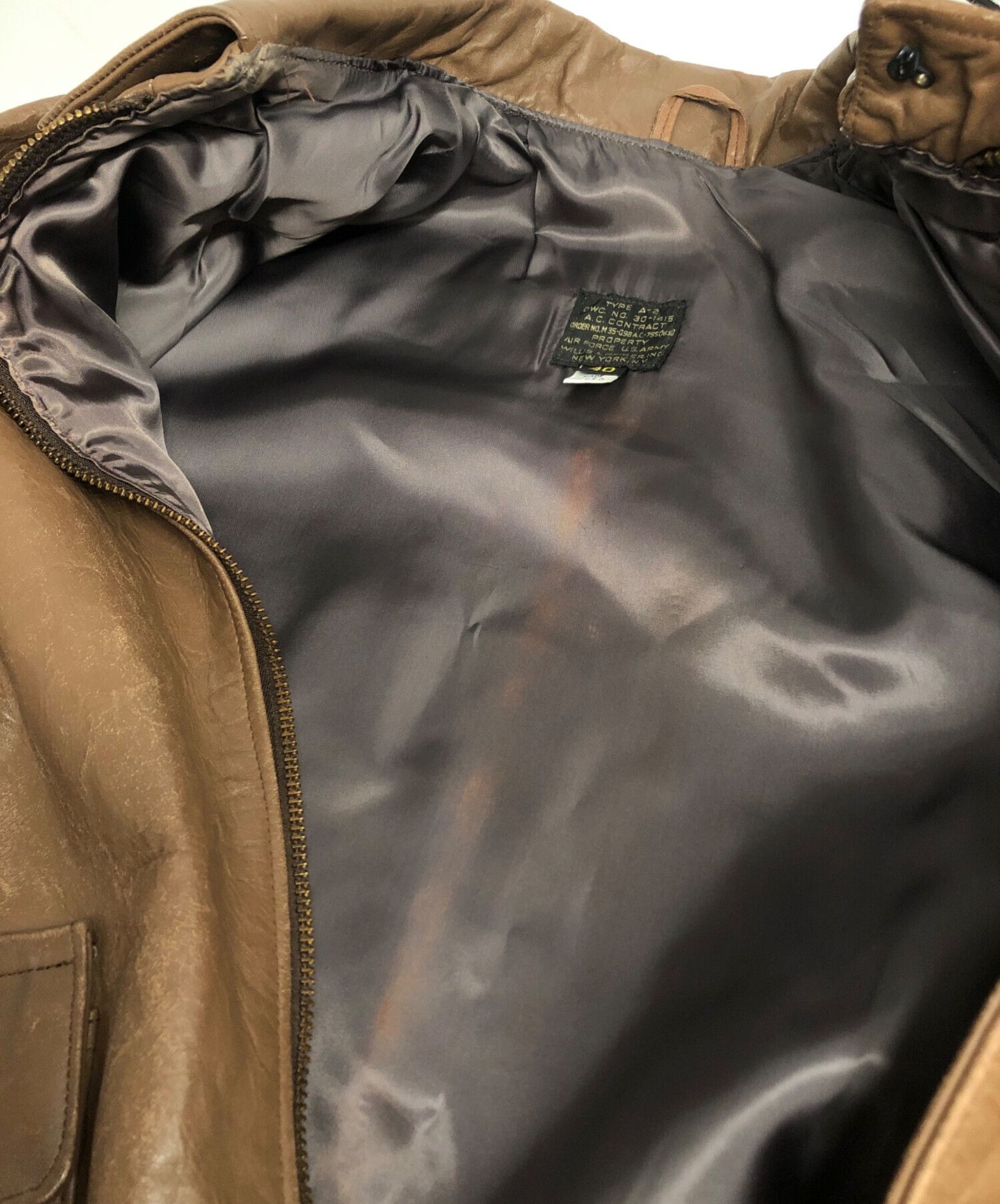 中古・古着通販】Willis&Geiger (ウィルスガイガー) A-2フライト