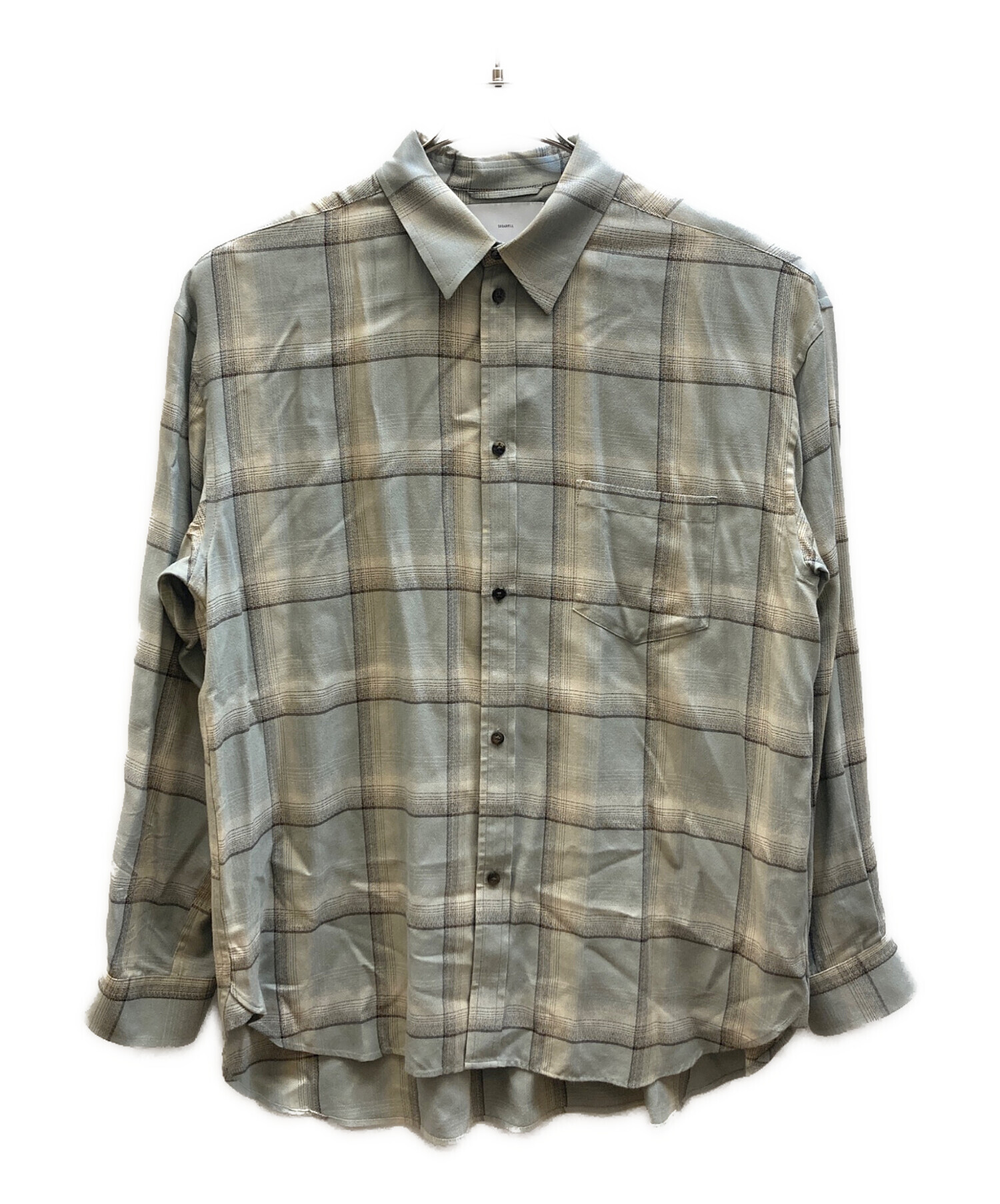 トップス SUGARHILL OMBRE PLAID SHIRTS LOOSE FIT 中古・古着通販】SUGARHILL (シュガーヒル) OMBRE PLAID SHIRTS LOOSE