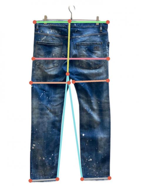 未使用品　ディースクエアード　SKATER JEAN 楽天市場】【中古】 DSQUARED2 (ディースクエアード) SKATER JEANS