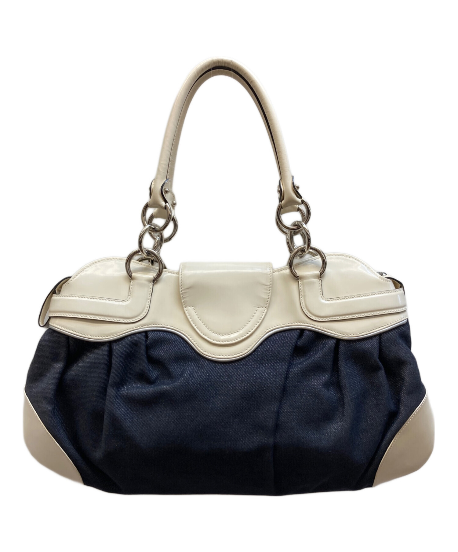 Salvatore Ferragamo ハンドバッグ ガンチーニ 中古・古着通販】Salvatore Ferragamo (サルヴァトーレ フェラガモ