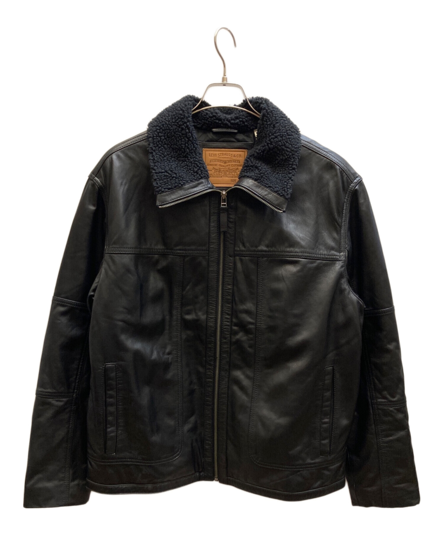 中古・古着通販】LEVI'S (リーバイス) レザーシェルパジャケット