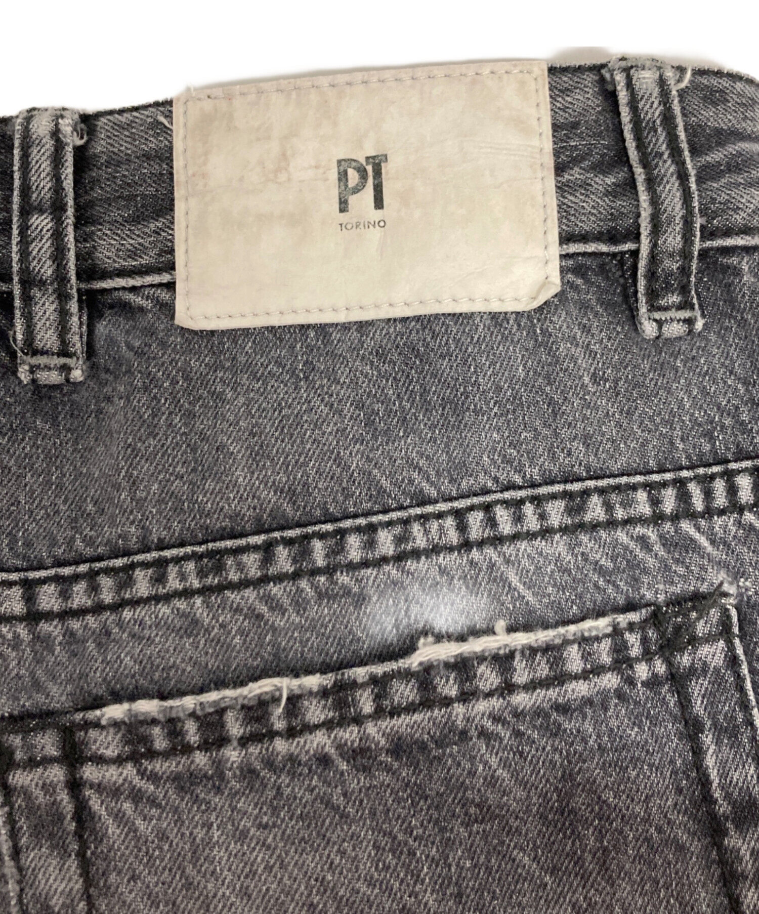 中古・古着通販】PT TORINO (ピーティートリノ) REBEL デニムパンツ 