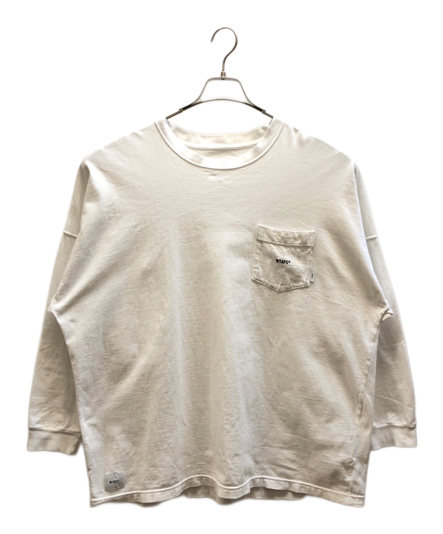 中古・古着通販】WTAPS (ダブルタップス) AII 01 LS / COTTON ホワイト