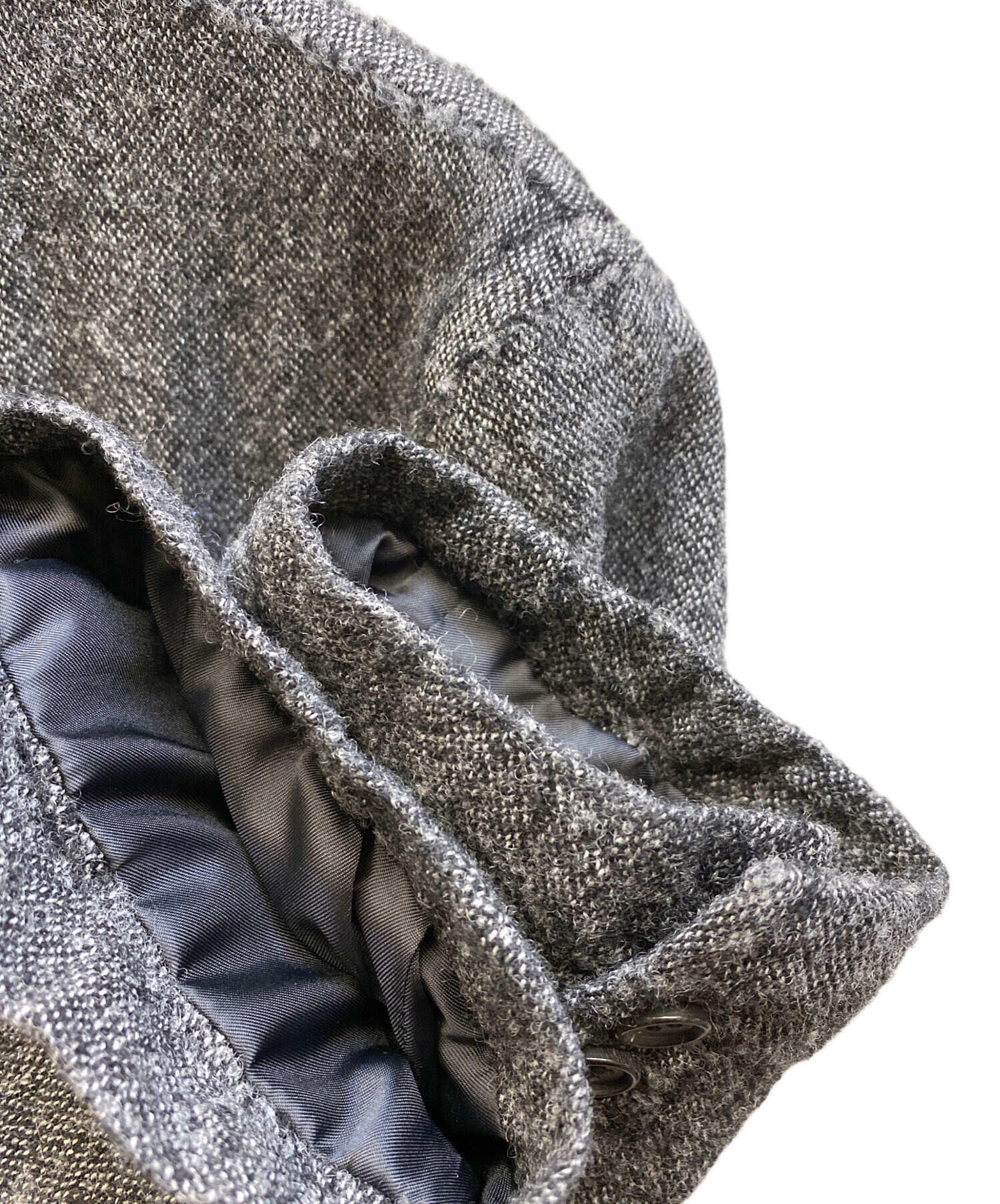 COMME des GARCONS ジャケット GE-J027 グレー Comme des Garçons Homme Deux Wool Mohair Sharkskin Jacket Sand