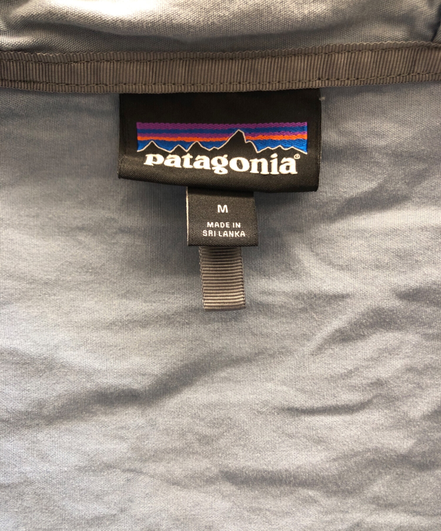中古・古着通販】Patagonia (パタゴニア) アノラックパーカー ブルー 