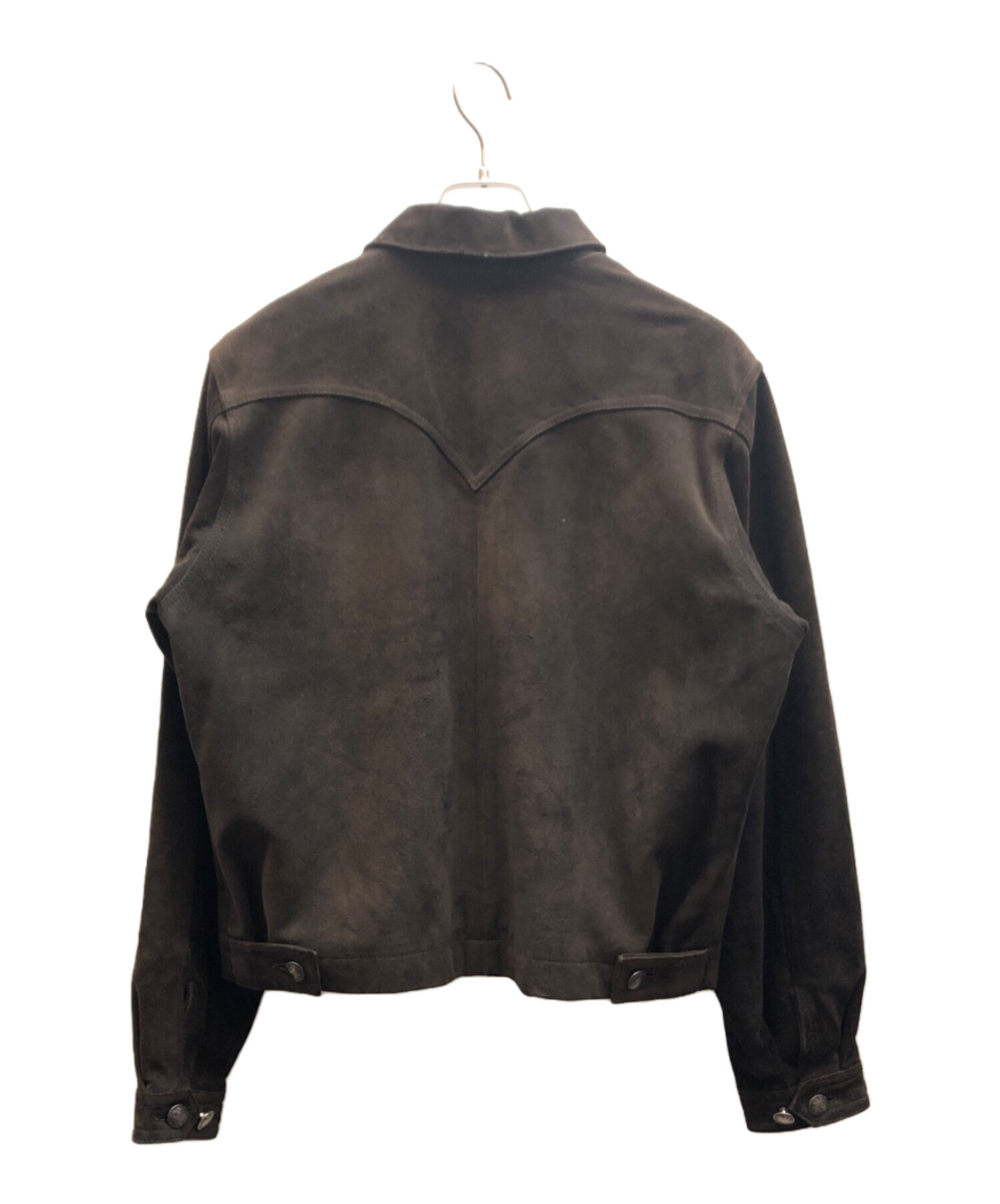 HARLEY DAVIDSON スウェード レザー トラッカージャケット S 中古・古着通販】HARLEY-DAVIDSON (ハーレーダビッドソン) スウェード