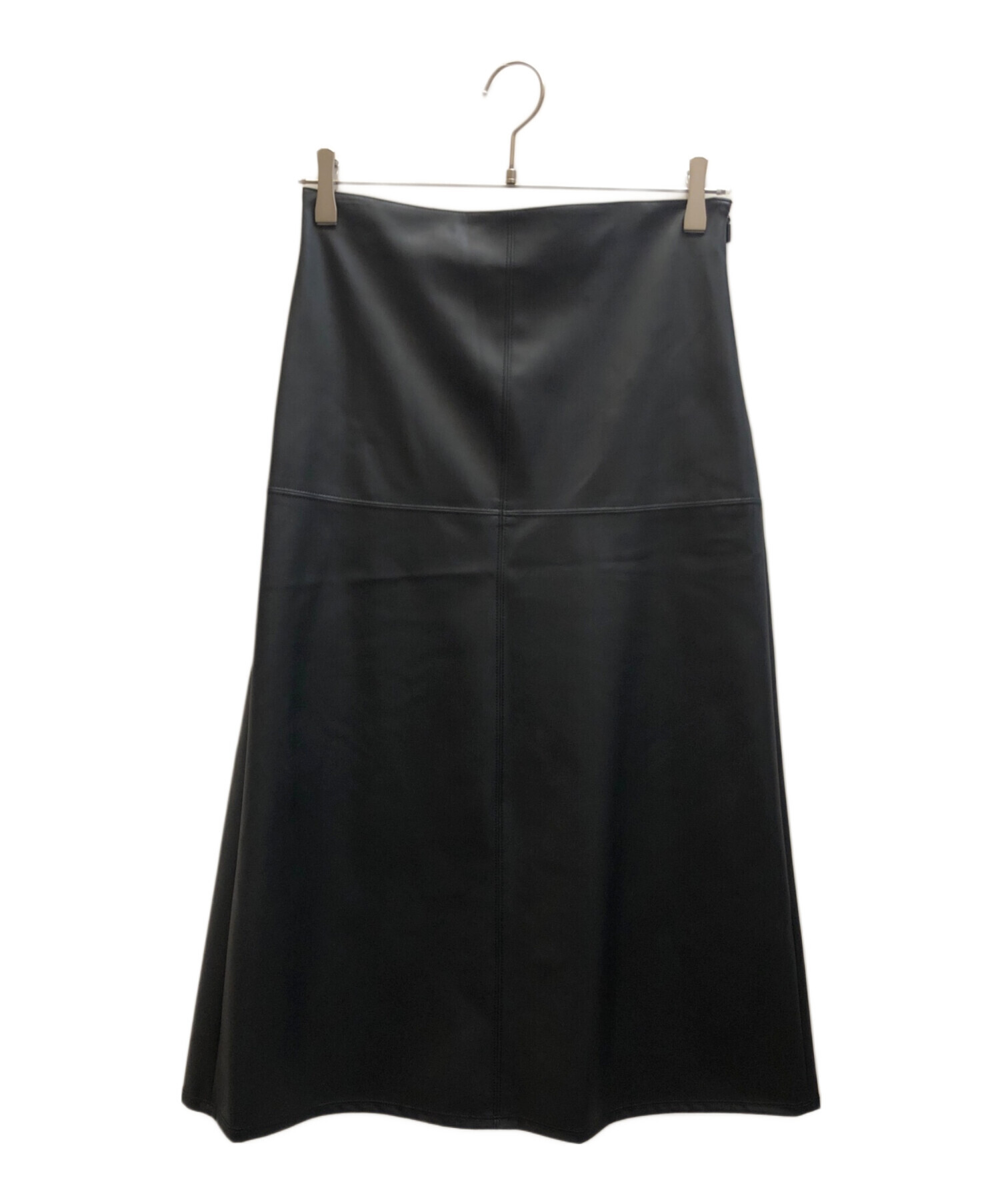 中古・古着通販】MaxMara (マックスマーラ) フェイクレザースカート