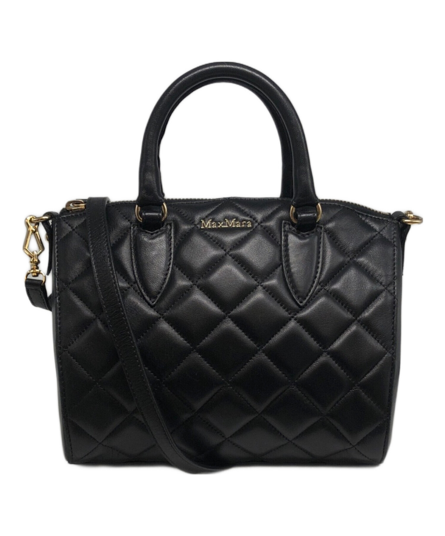 中古・古着通販】MaxMara (マックスマーラ) ジネヴラ2Wayキルティング 