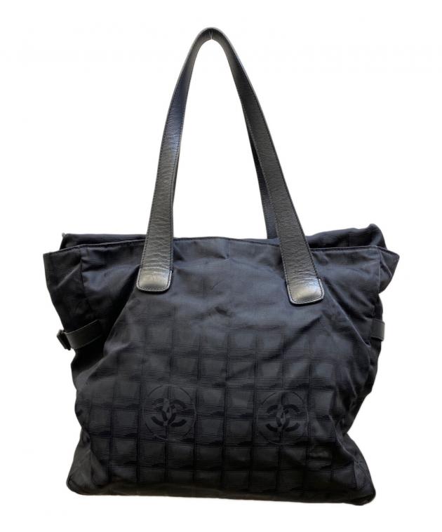 USEDシャネル ニュートラベルライン ボディバッグ ブラック ゴールド シャネル(CHANEL) ニュートラベルライン(New Travel Line) 中古