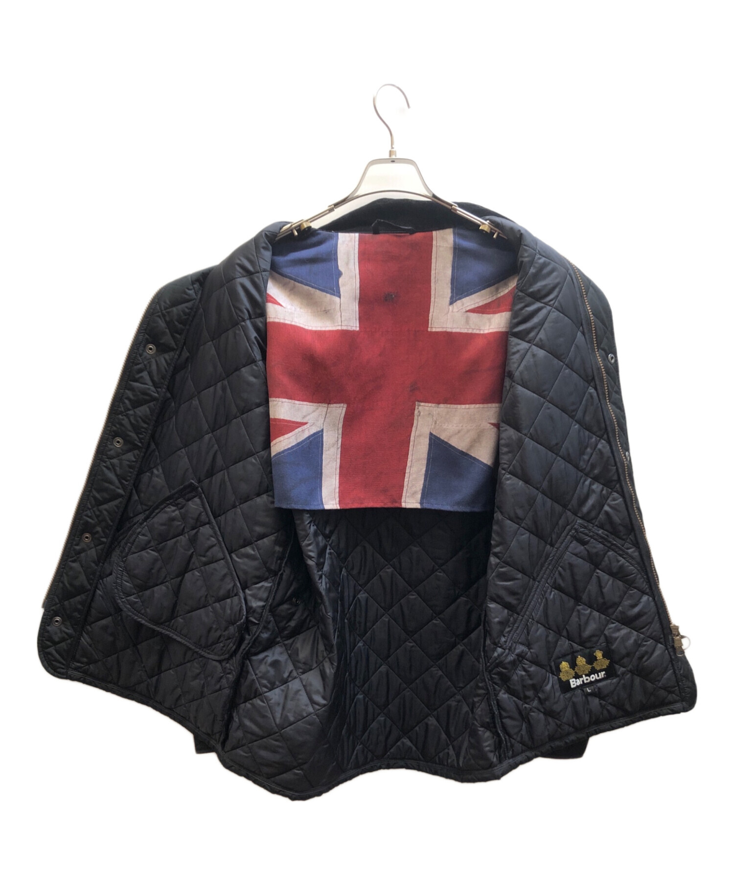 中古・古着通販】Barbour (バブアー) キルティングジャケット ブラック
