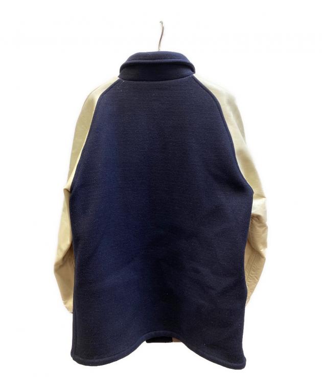 Whitesville スタジャン サイズ40 中古・古着通販】WHITESVILLE (ホワイツビル) スタジャン ネイビー
