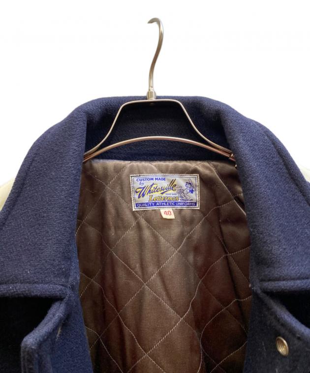 中古・古着通販】WHITESVILLE (ホワイツビル) スタジャン ネイビー