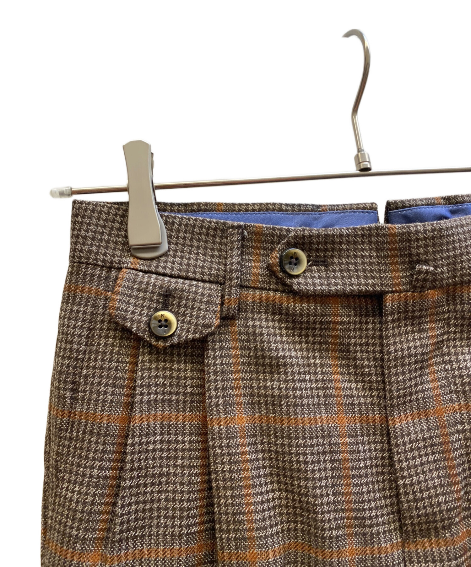 中古・古着通販】PT TORINO (ピーティートリノ) チェックスラックス