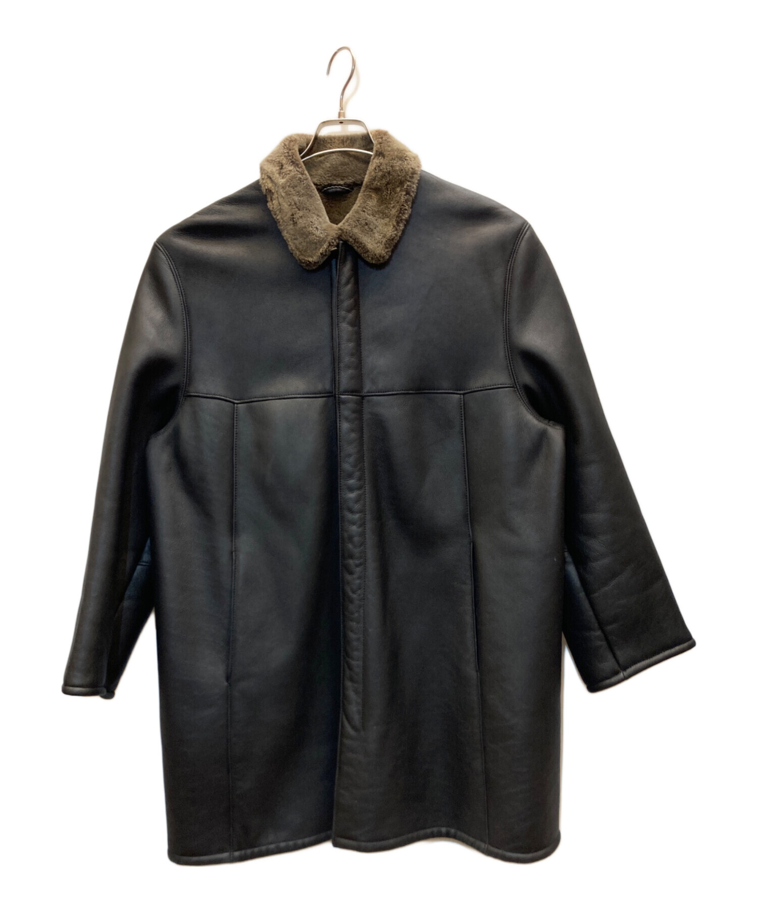 中古・古着通販】BOSS HUGO BOSS (ボス ヒューゴボス) ムートンコート