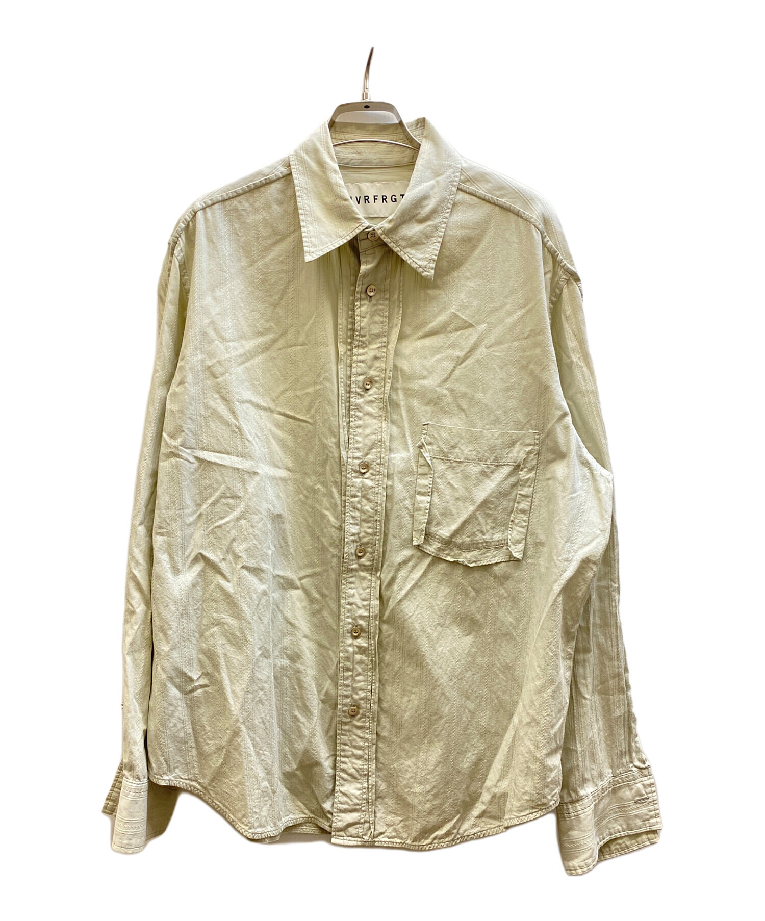 中古・古着通販】NVRFRGT (ネヴァーフォーゲット) ガーメントダイ 