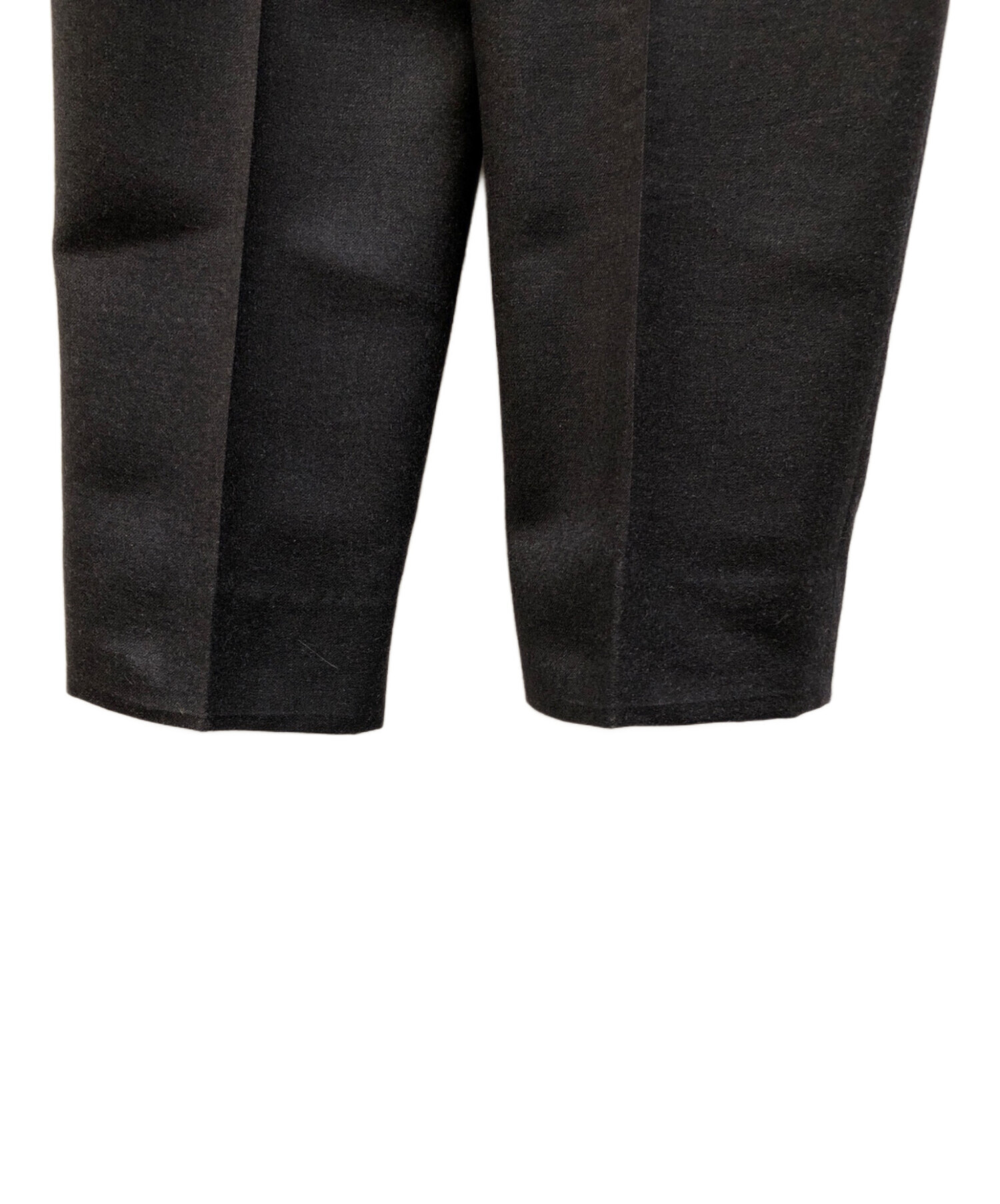 【極美品】インコテックス super100's ウールフラノ トラウザーズ 48 INCOTEX（インコテックス）SLIM FIT SUPER100'sウールフランネル1