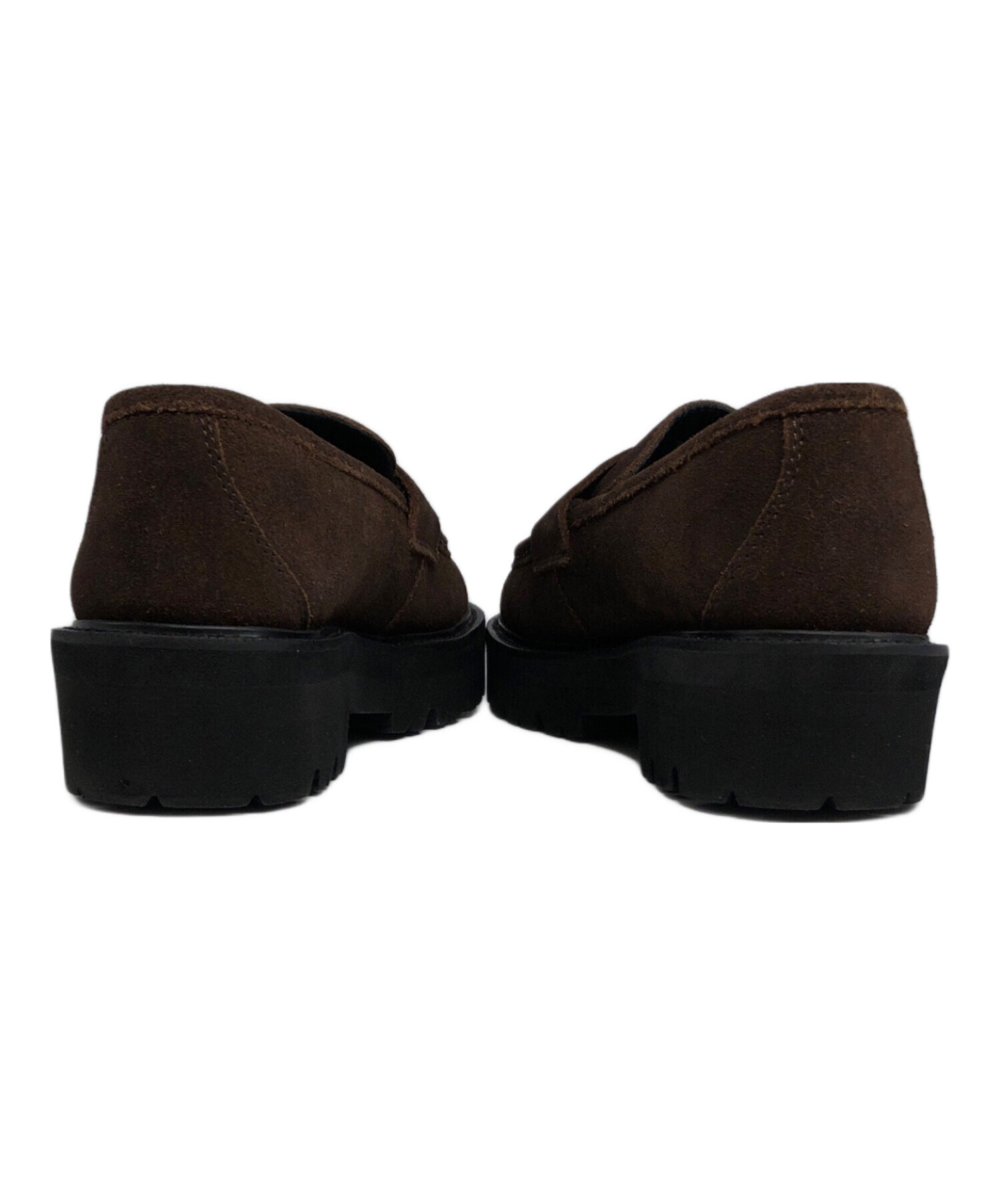 中古・古着通販】Caminando (カミナンド) スエードコインローファー