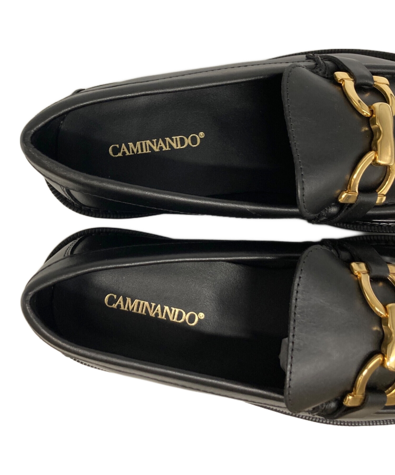 中古・古着通販】Caminando (カミナンド) ビットローファー ブラック