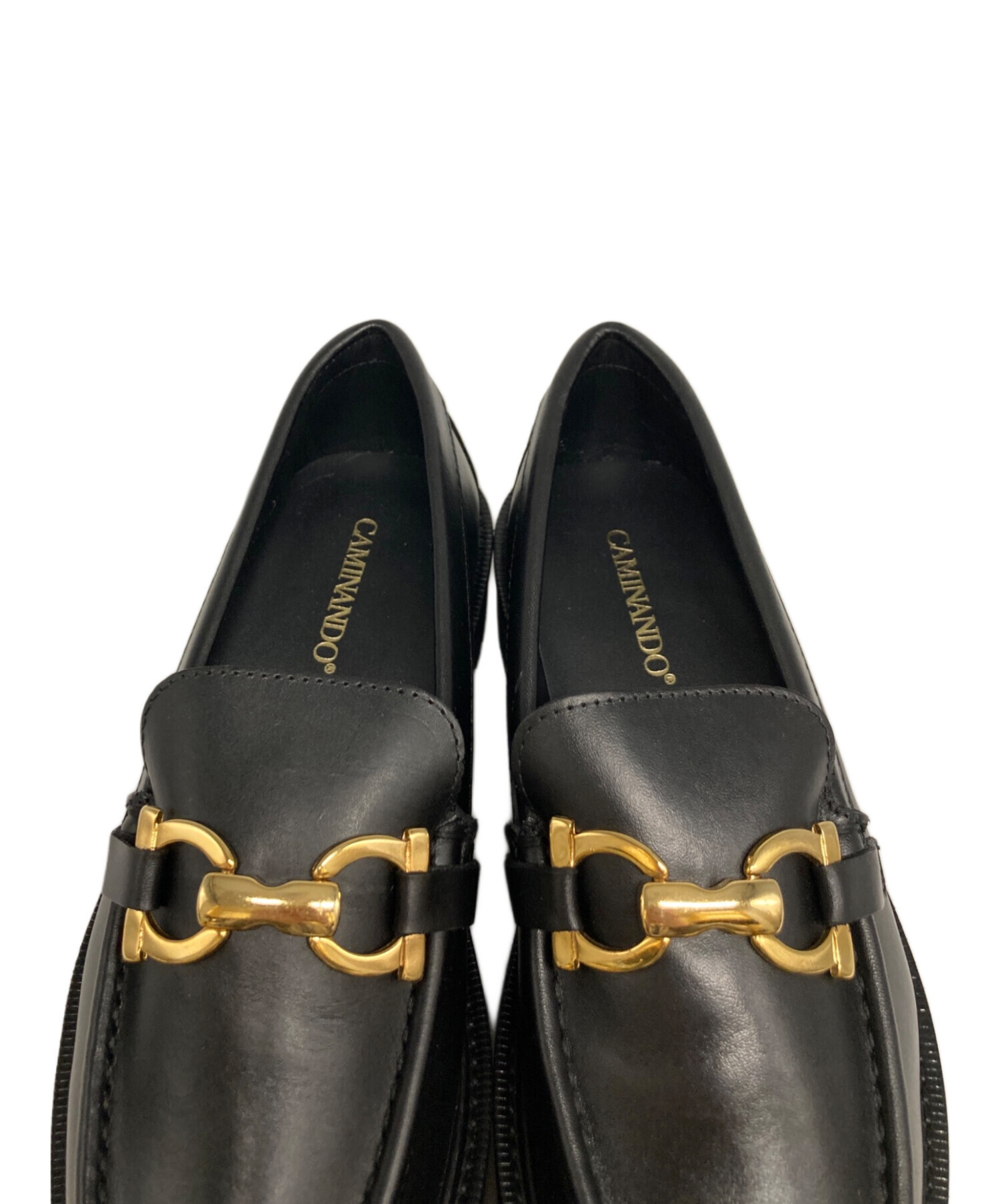 中古・古着通販】Caminando (カミナンド) ビットローファー ブラック