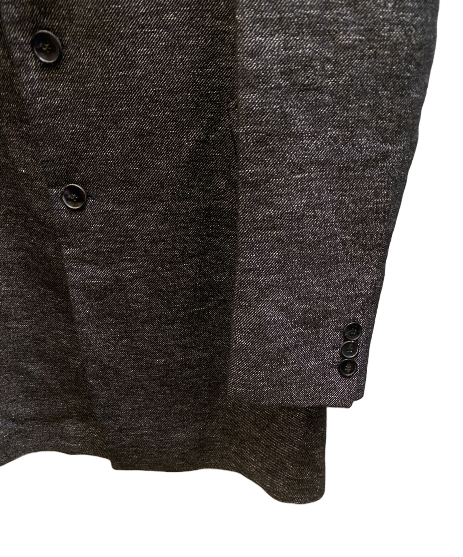 【極美品】HUGO BOSS 濃グレー チェスターコート★XL着用1回定価10万 中古・古着通販】HUGO BOSS (ヒューゴ ボス) チェスターコート グレー