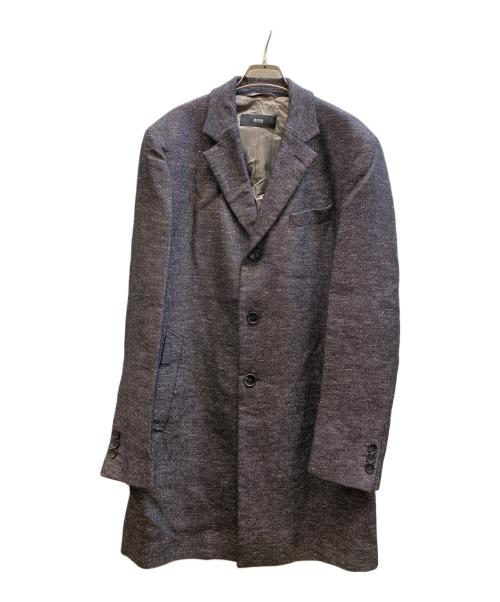 中古・古着通販】HUGO BOSS (ヒューゴ ボス) チェスターコート グレー