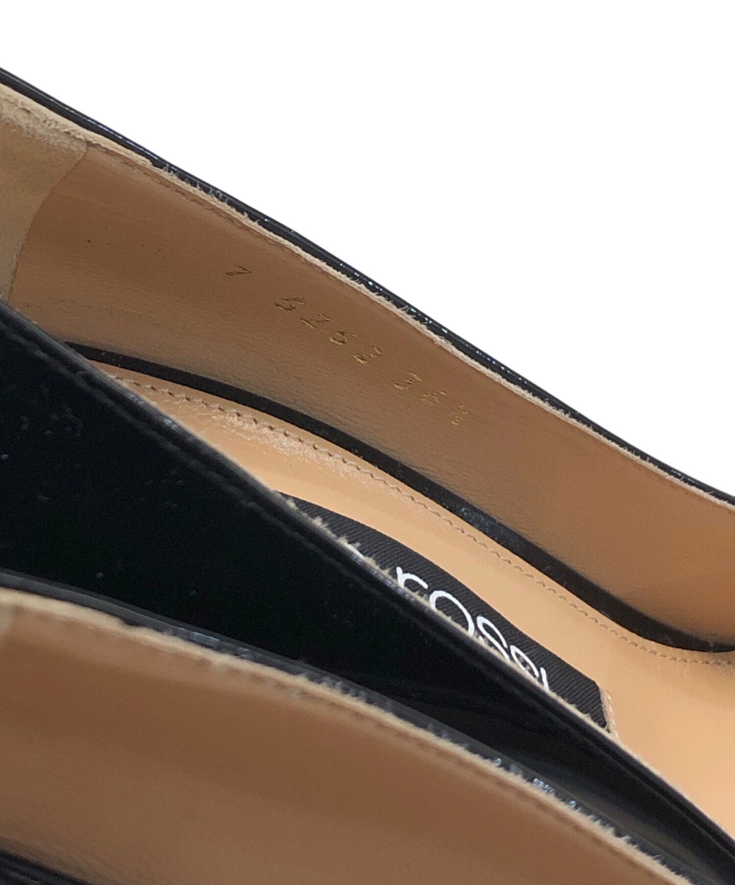 中古・古着通販】sergio rossi (セルジオロッシ) エナメルパンプス