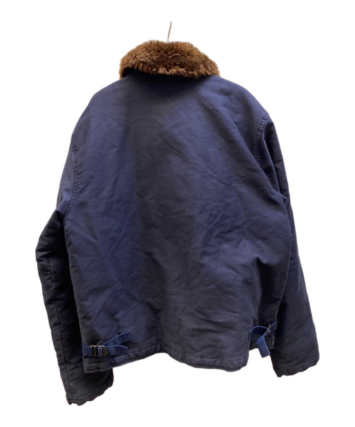 中古・古着通販】Schott (ショット) N-1 DECK JKT ネイビー サイズ:L