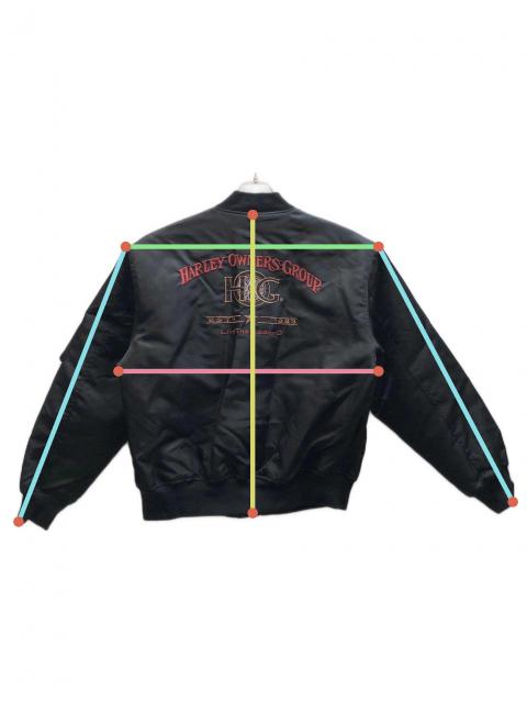 中古・古着通販】HARLEY-DAVIDSON (ハーレーダビッドソン) MA-1