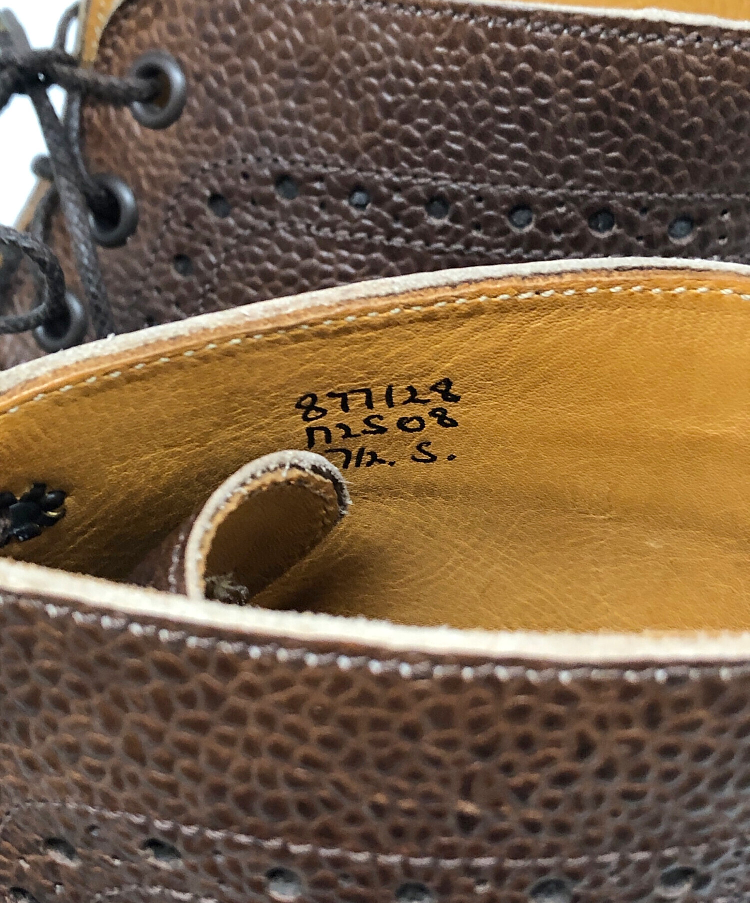 中古・古着通販】Tricker's (トリッカーズ) カントリーブーツ ブラウン
